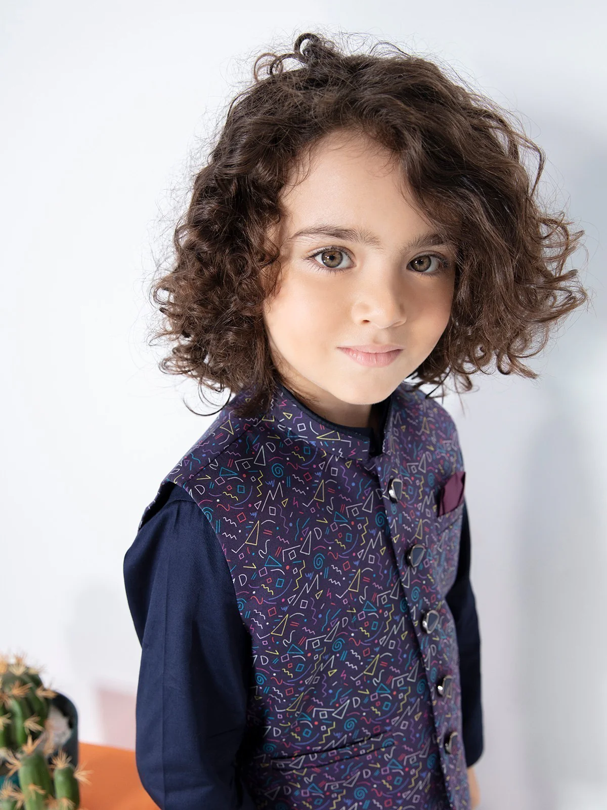 Cotton Waistcoat Suit - EBTWCS21-25140 - Image 4