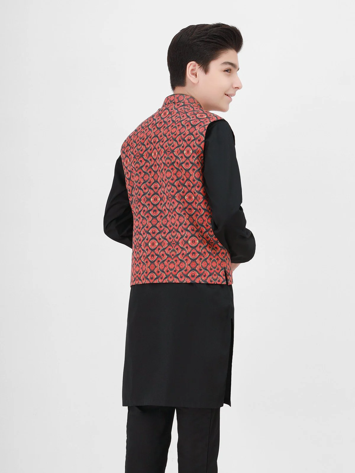 Cotton Waistcoat Suit - EBTWCS21-25150 - Image 3