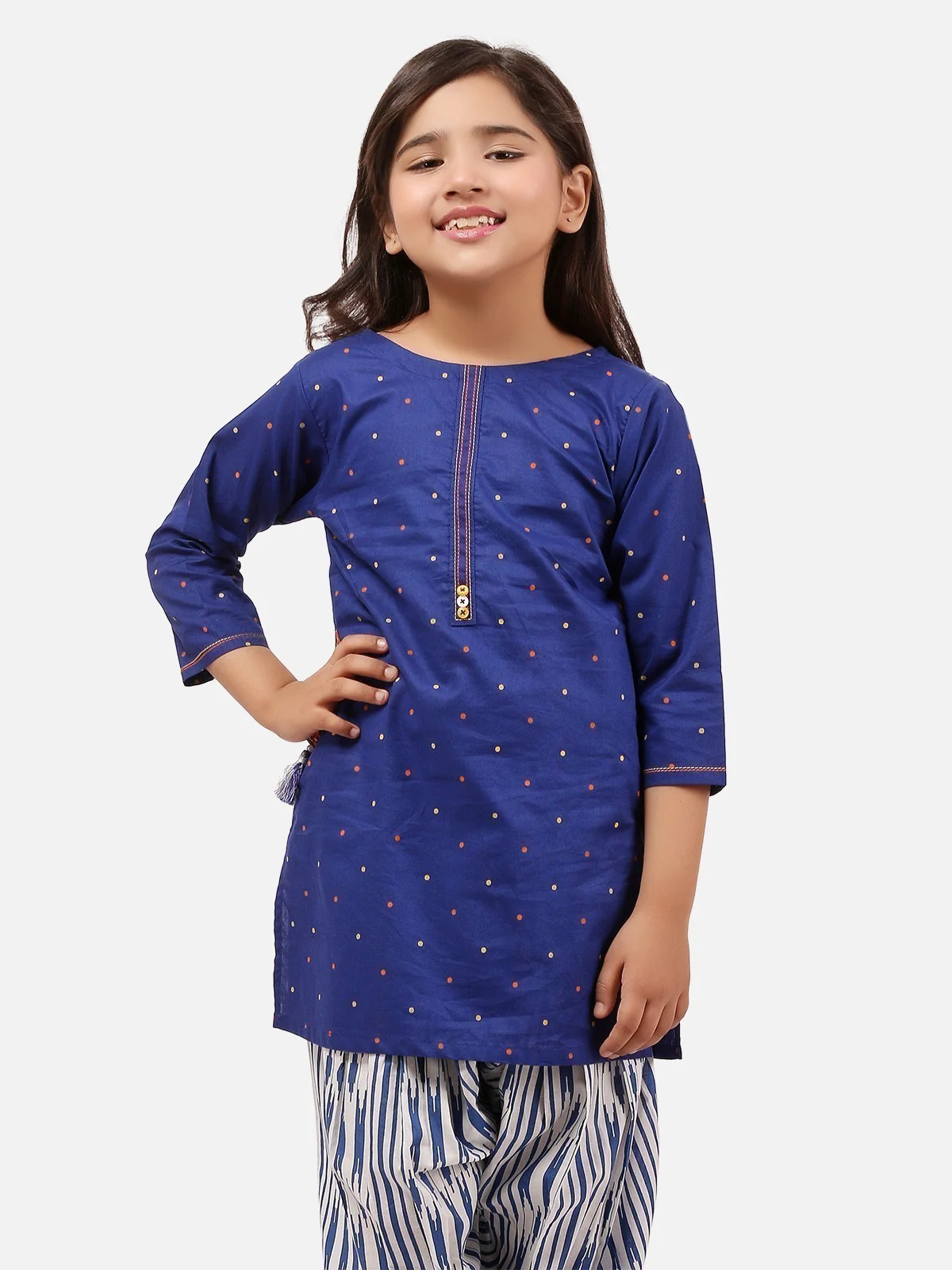 Embroidered Cotton Shirt Trouser - EGTKE20-70192 - Image 4