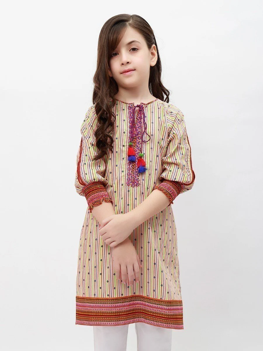 Embroidered Lawn Shirt - EGTKE20-70224