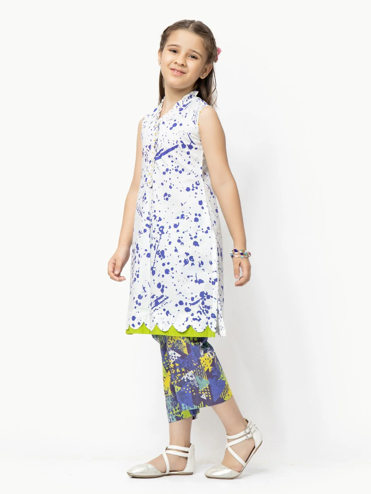 Embroidered Shirt Trouser - EGTKE22-70280 (2-Pcs) - Image 3