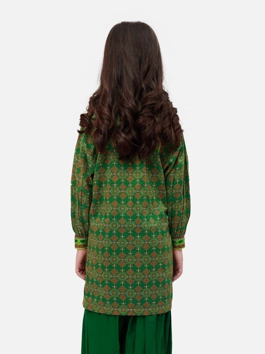 Printed Lawn Shirt Trouser - EGTKP20-70201 (2-Pcs) - Image 2