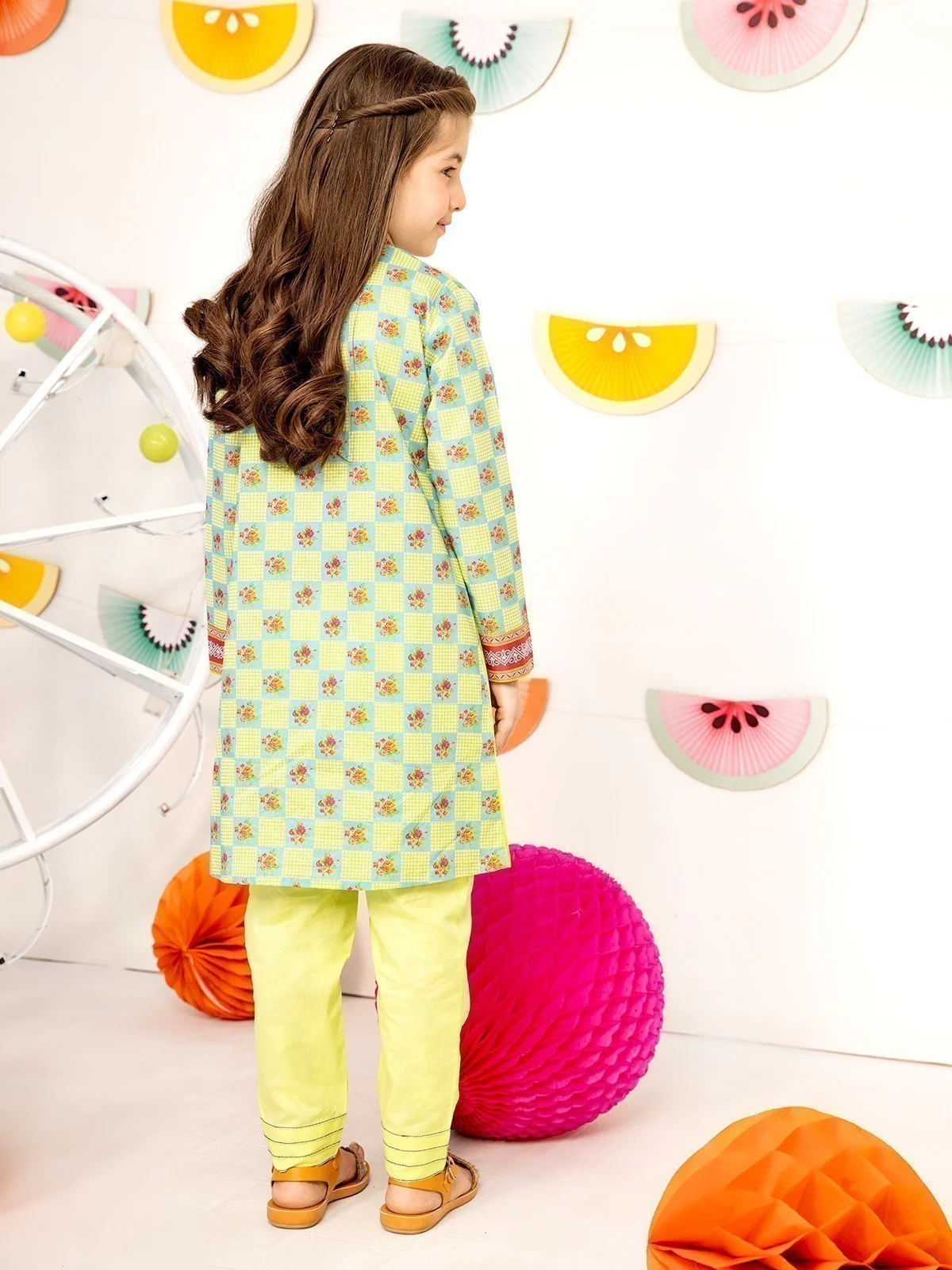 Printed Lawn Shirt Trouser - EGTKP21-70202 (2-Pcs) - Image 2