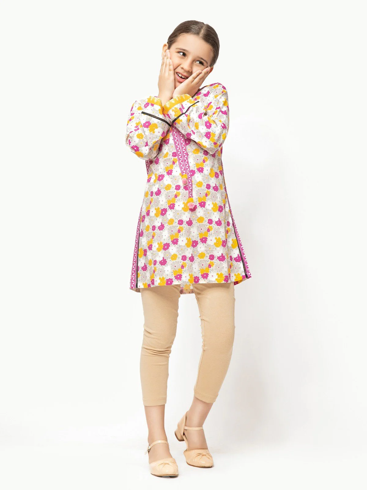 Printed Lawn Shirt - EGTKP22-70290 - Image 3