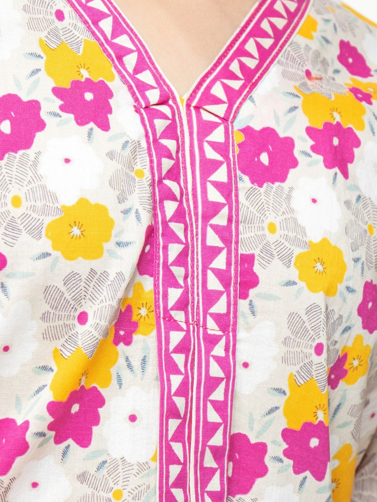 Printed Lawn Shirt - EGTKP22-70290 - Image 4