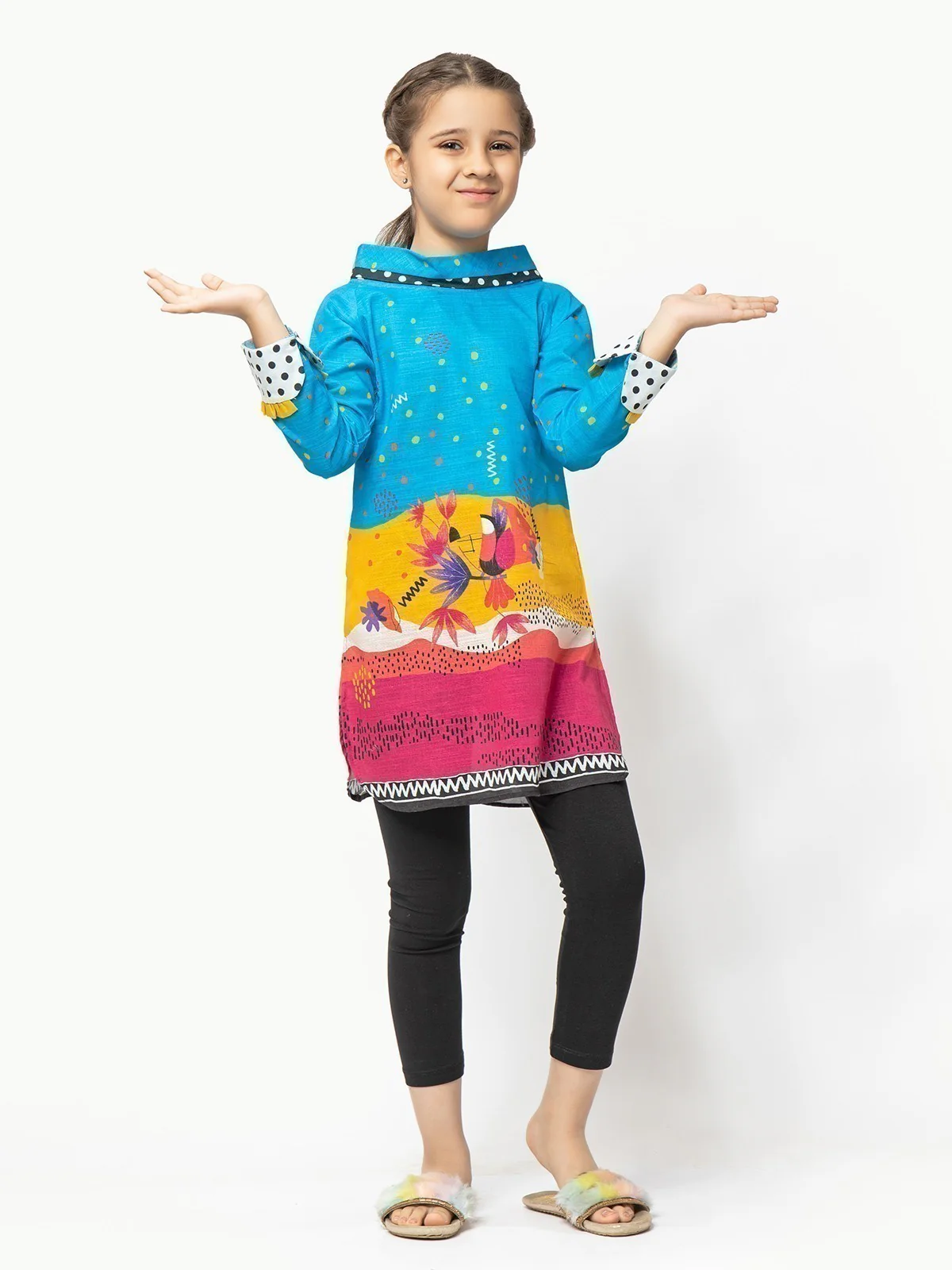 Printed Khaddar Shirt - EGTKP22-70330 - Image 8