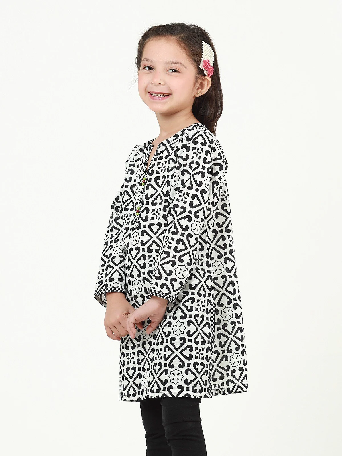 Printed Lawn Shirt - EGTKP22-70455 - Image 3