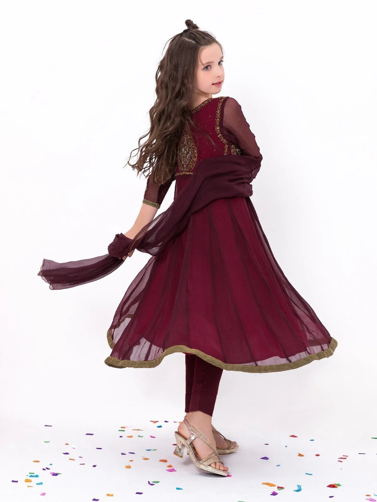 Embroidered Suit - EGTP18-22104 - Image 2