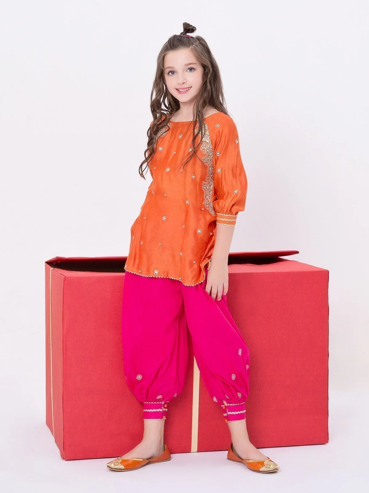Embroidered Shirt Trouser - EGTP19-22111