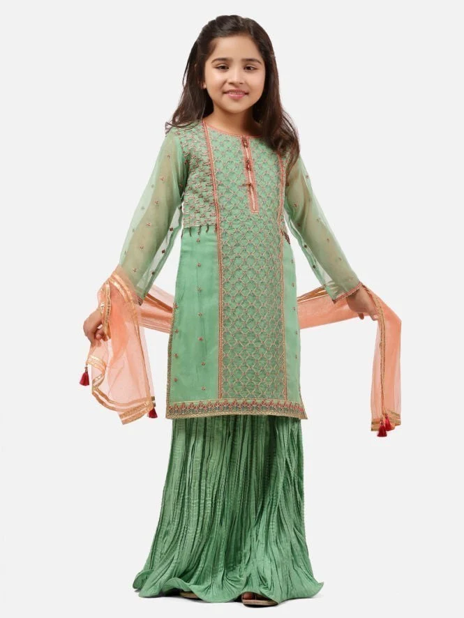 Embroidered Suit - EGTP20-22153