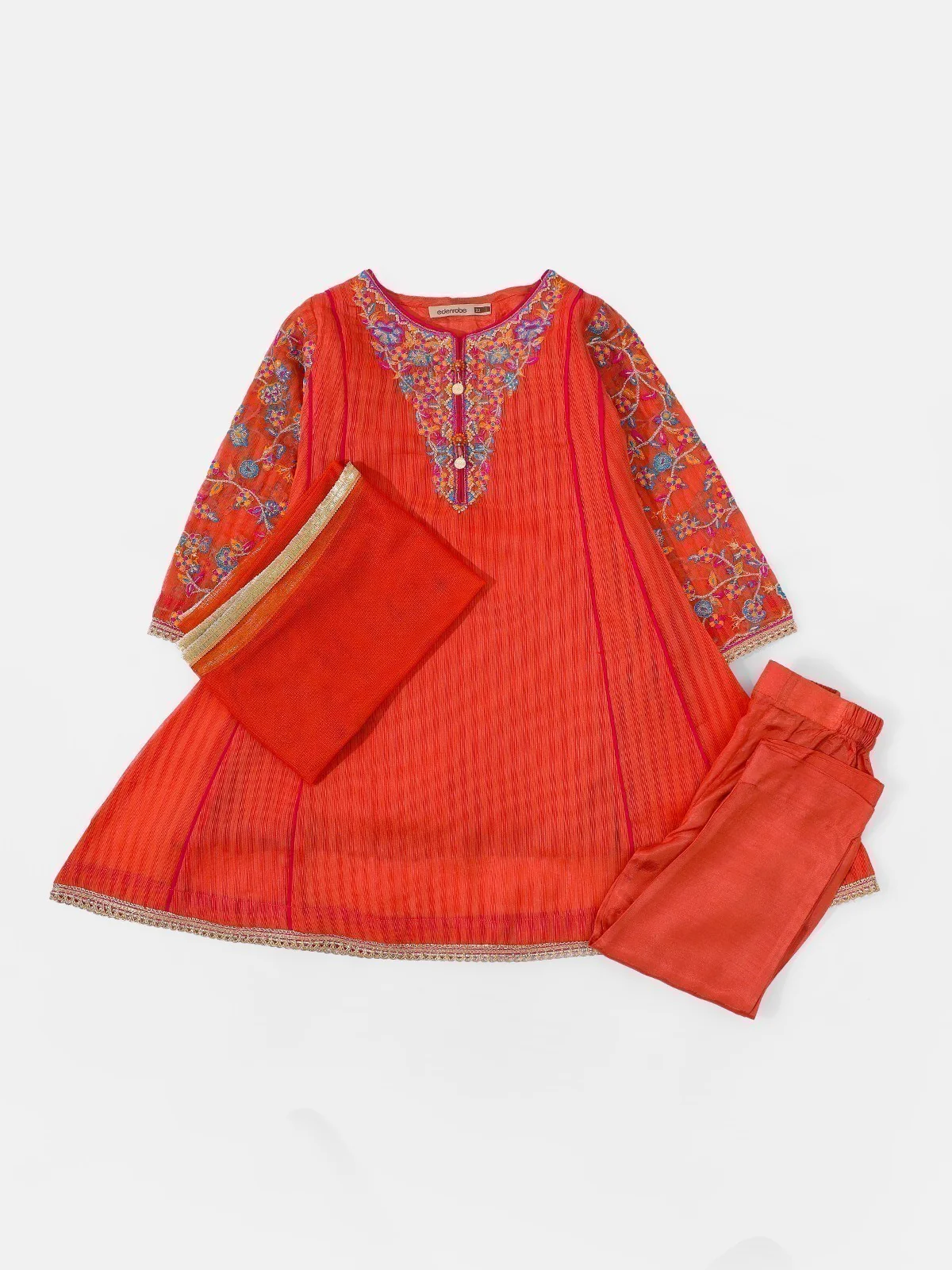 Embroidered Suit - EGTP21-22176