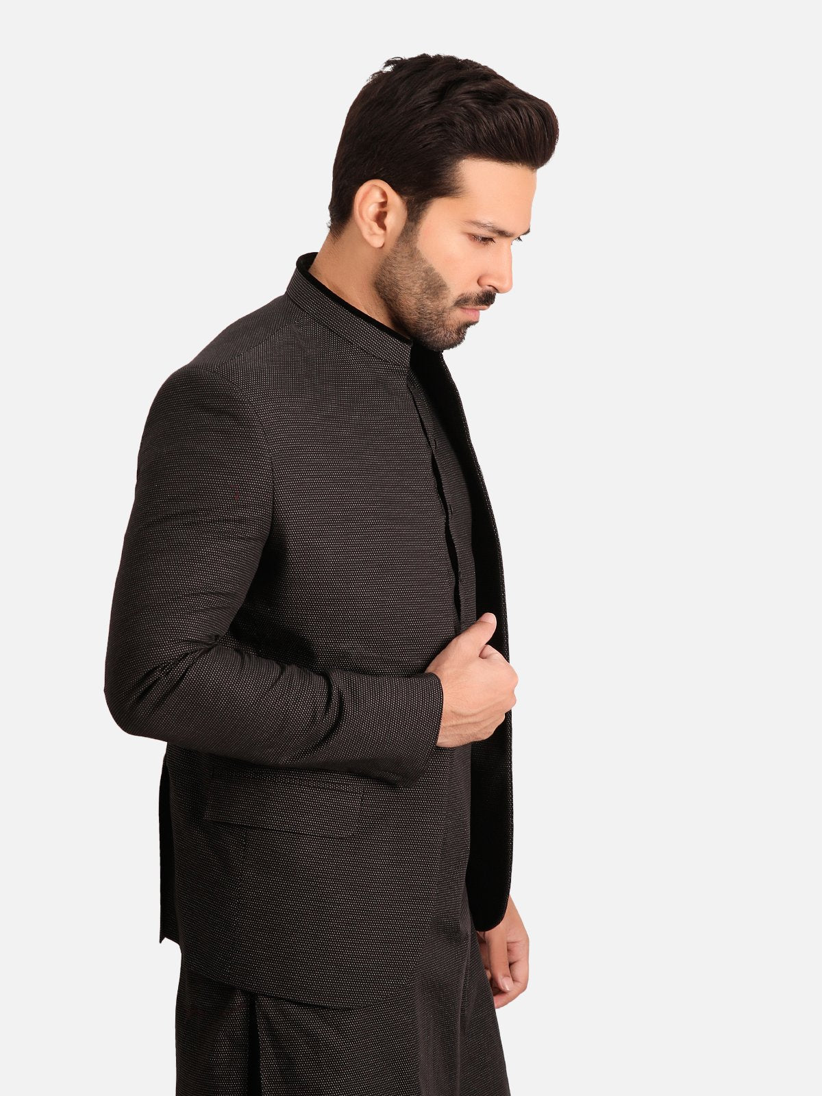 Cotton Waistcoat Suit - EMTCS20-9875 - Image 2