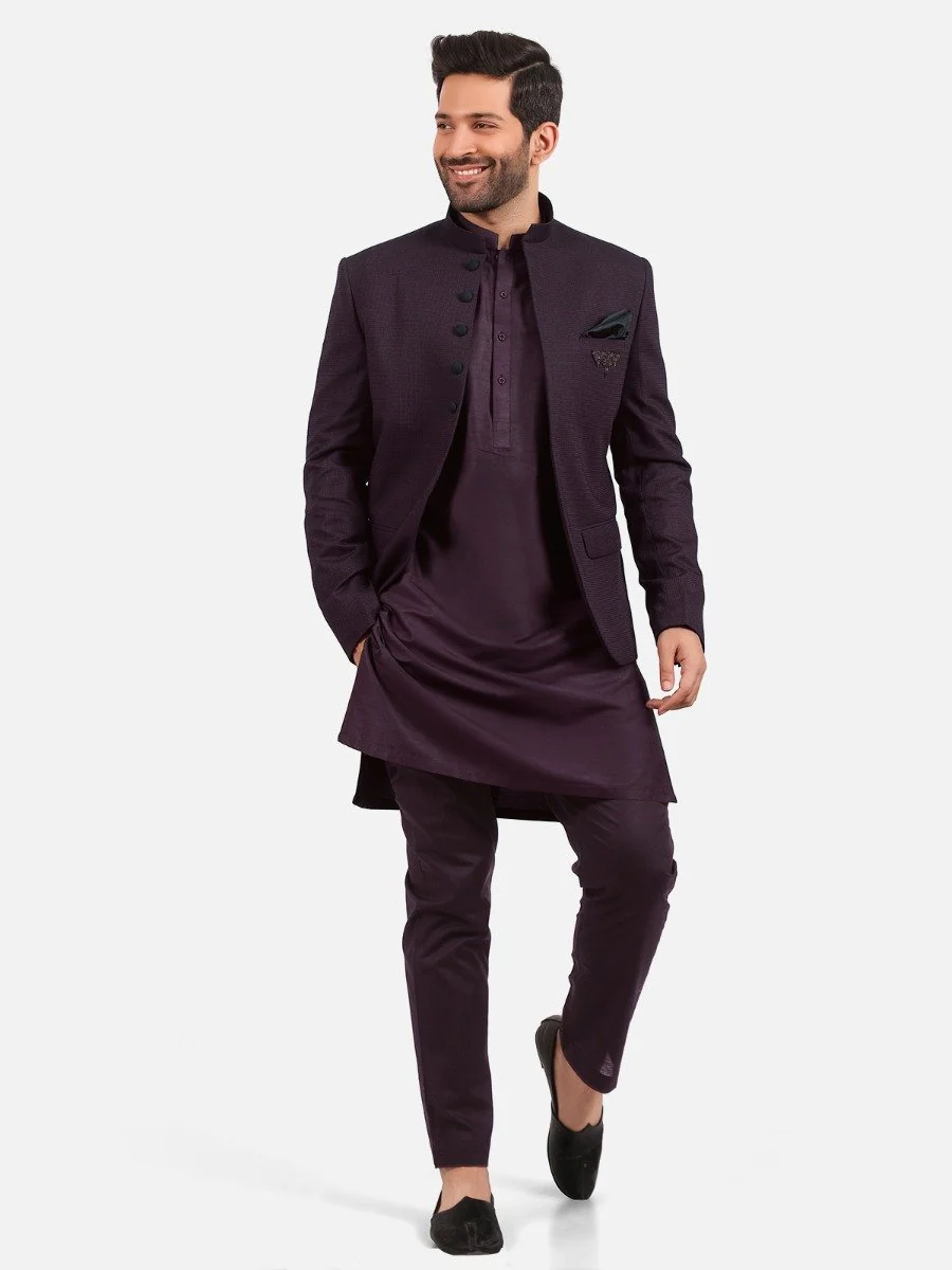Cotton Waistcoat Suit - EMTCS20-99012