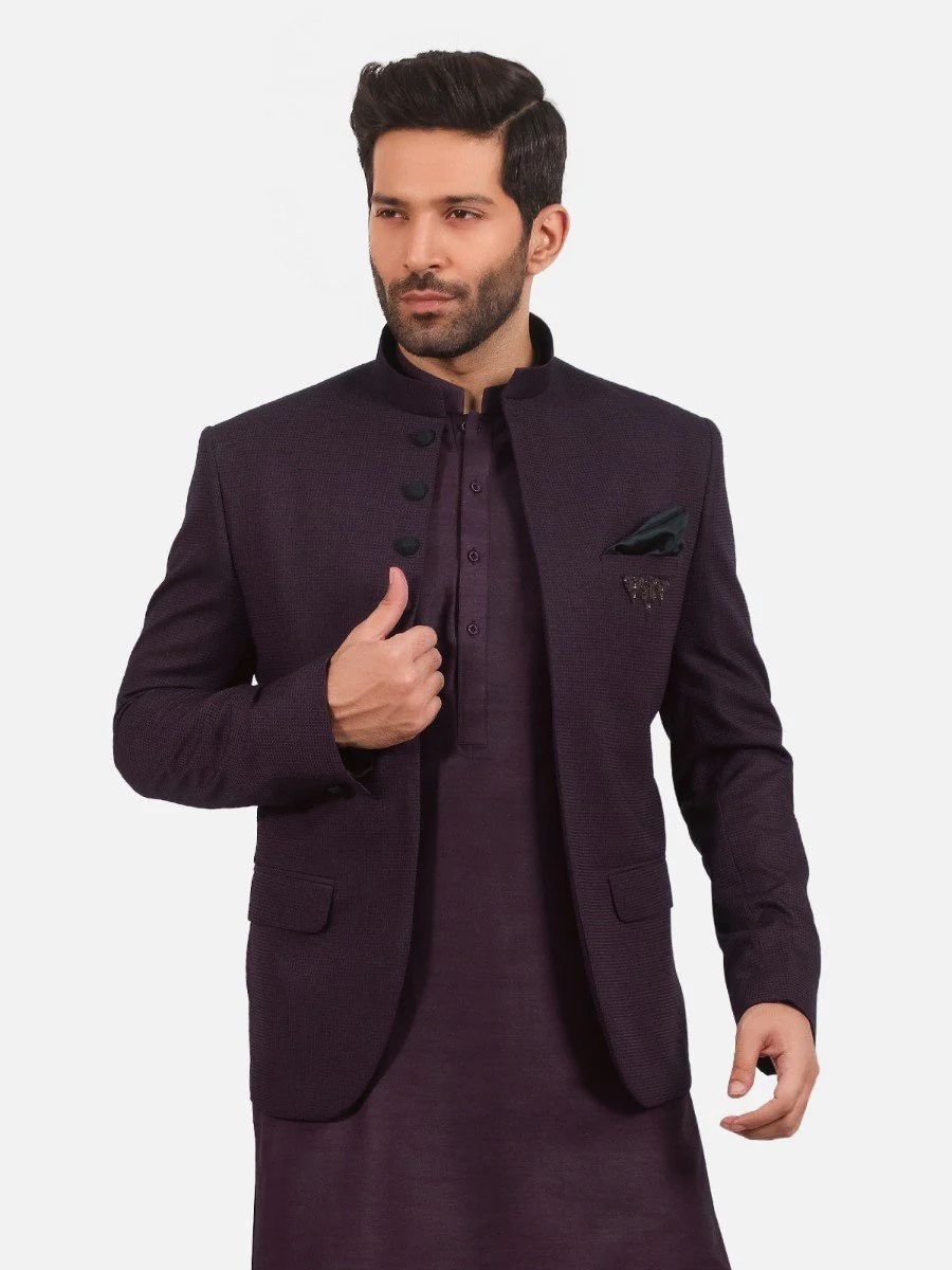 Cotton Waistcoat Suit - EMTCS20-99012 - Image 2