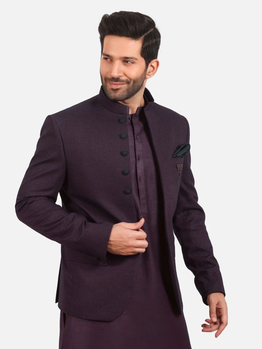 Cotton Waistcoat Suit - EMTCS20-99012 - Image 3