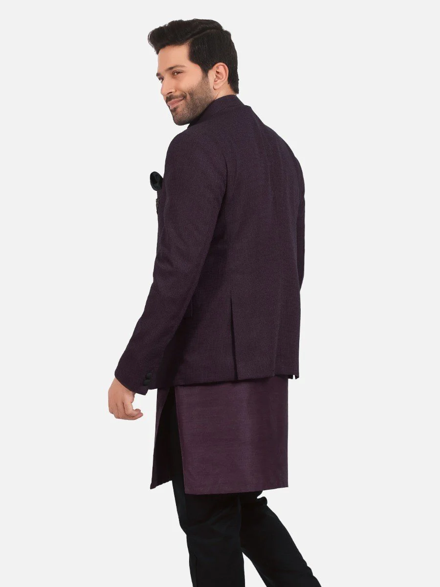 Cotton Waistcoat Suit - EMTCS20-99012 - Image 5