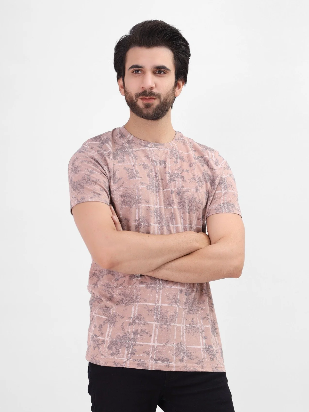 Crew Neck Graphic Tee - EMTGT21-002