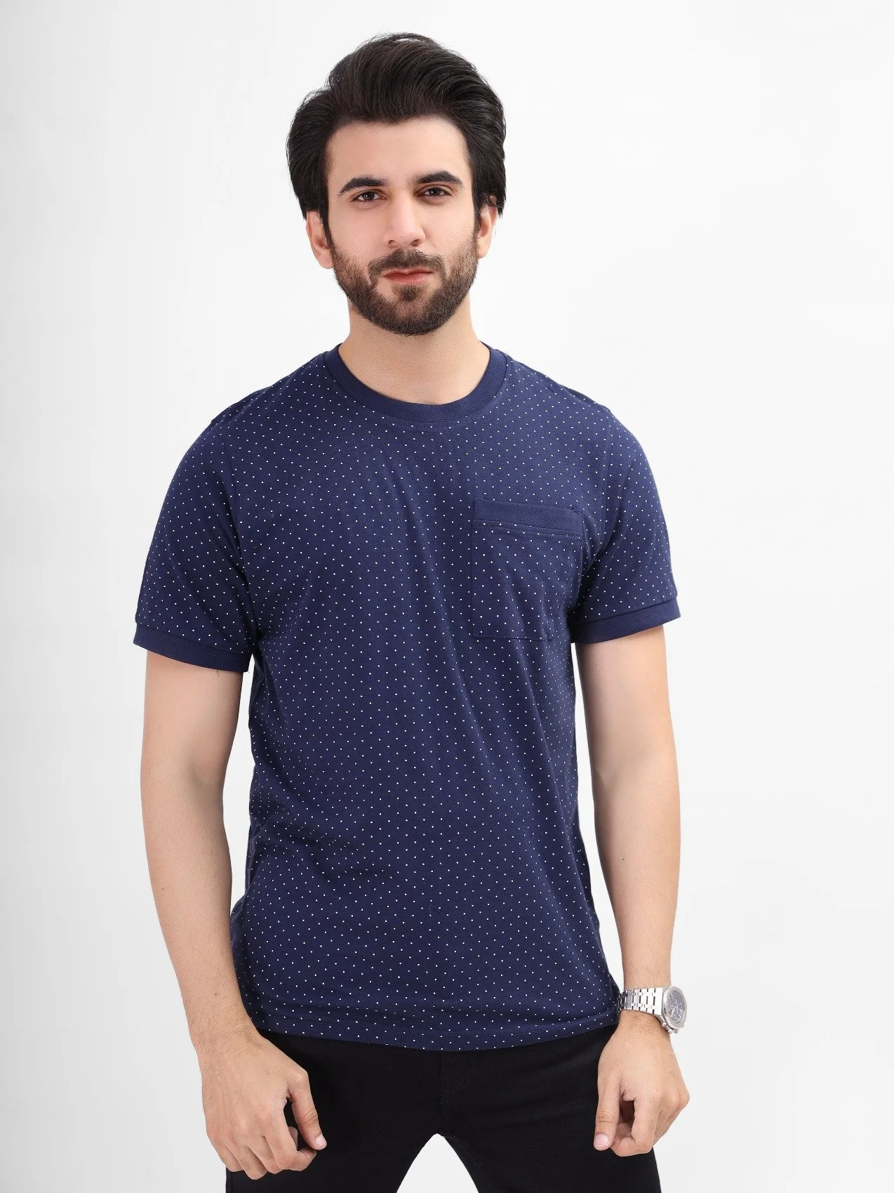 Crew Neck Graphic Tee - EMTGT21-003