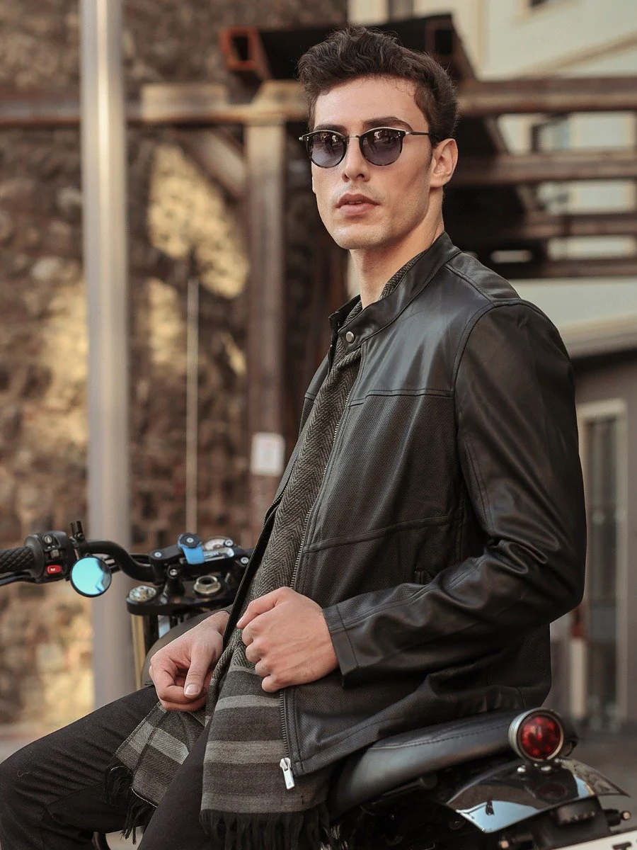 Leather Jacket - EMTJ20-003 - Image 2
