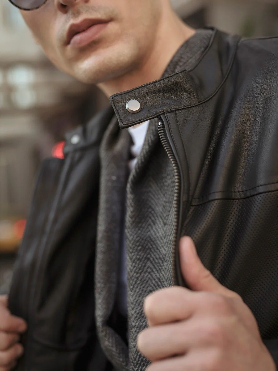 Leather Jacket - EMTJ20-003 - Image 4