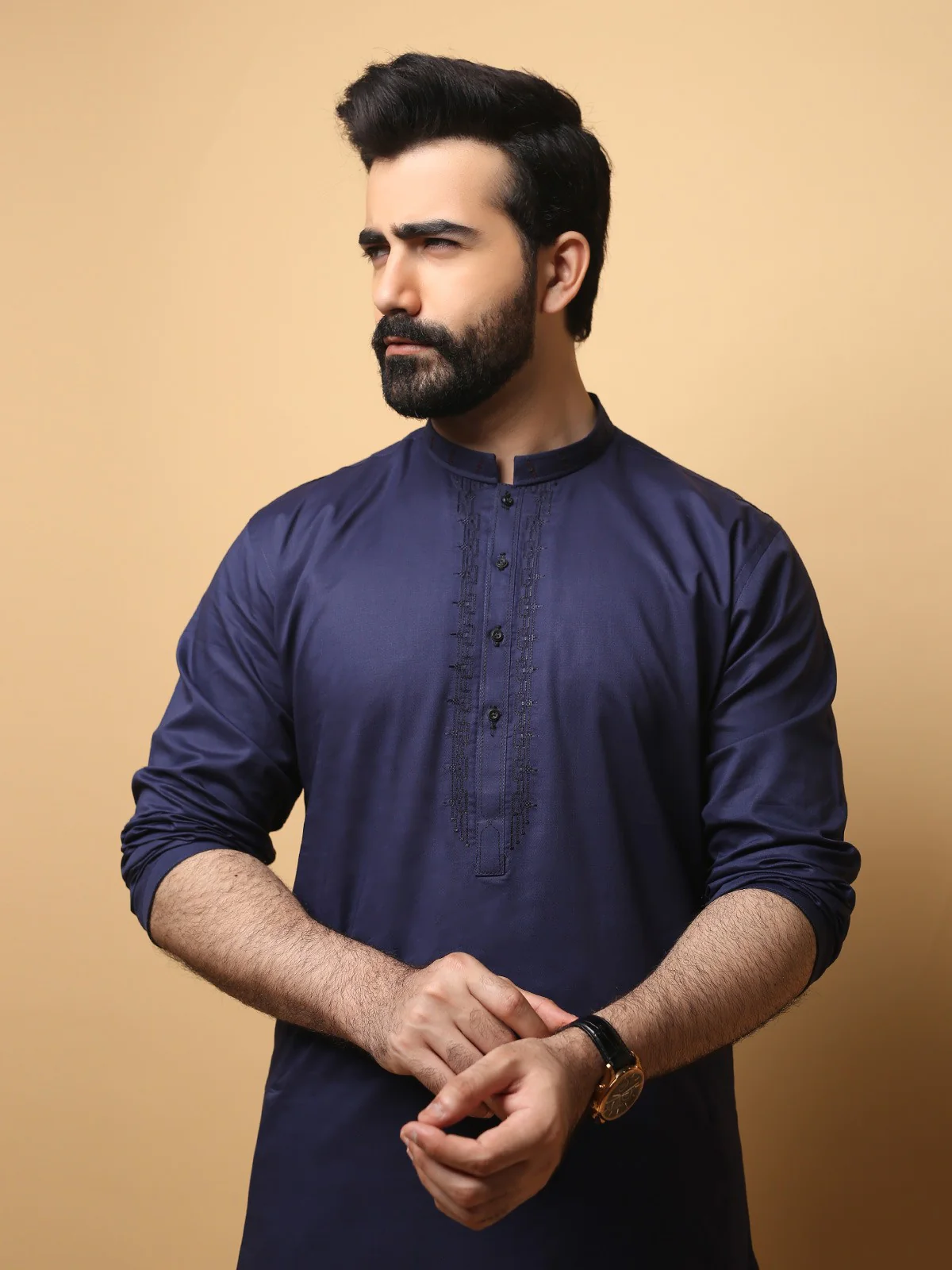 Cotton Kurta - EMTK18S-9660 - Image 3
