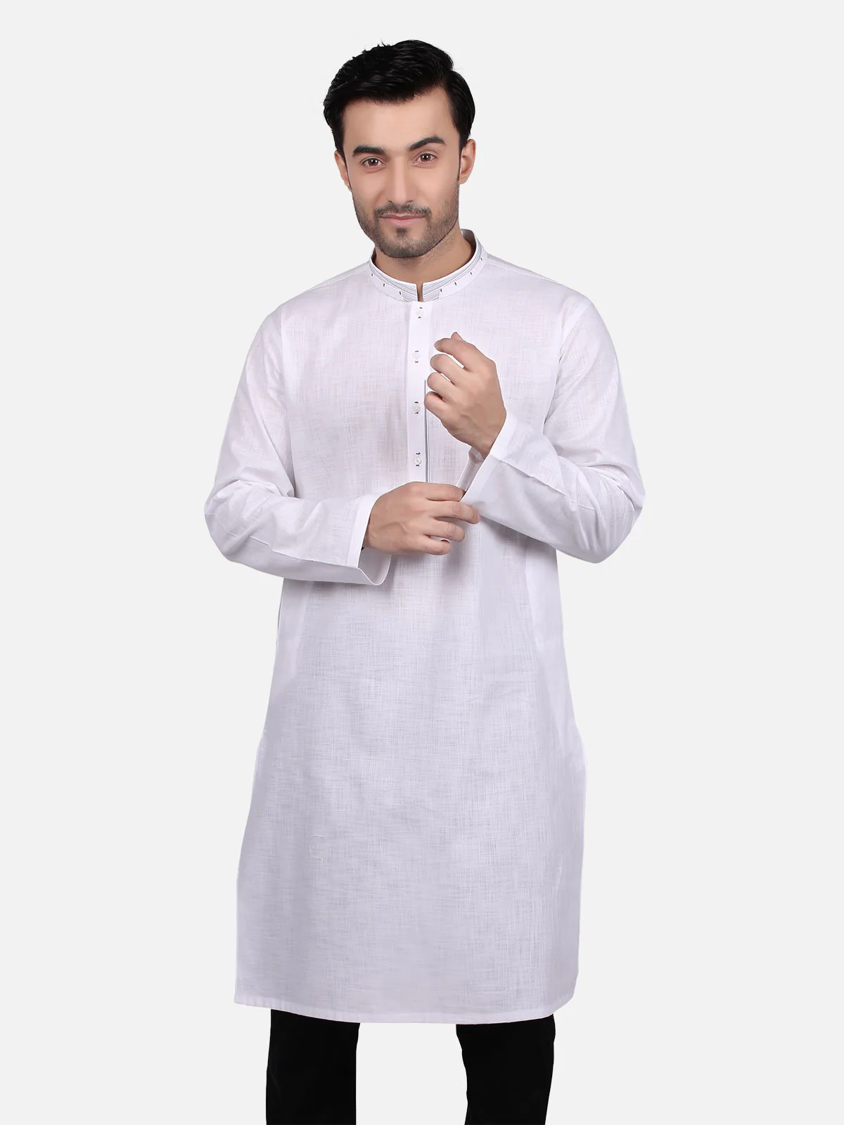 Linen Kurta - EMTK18S-9681