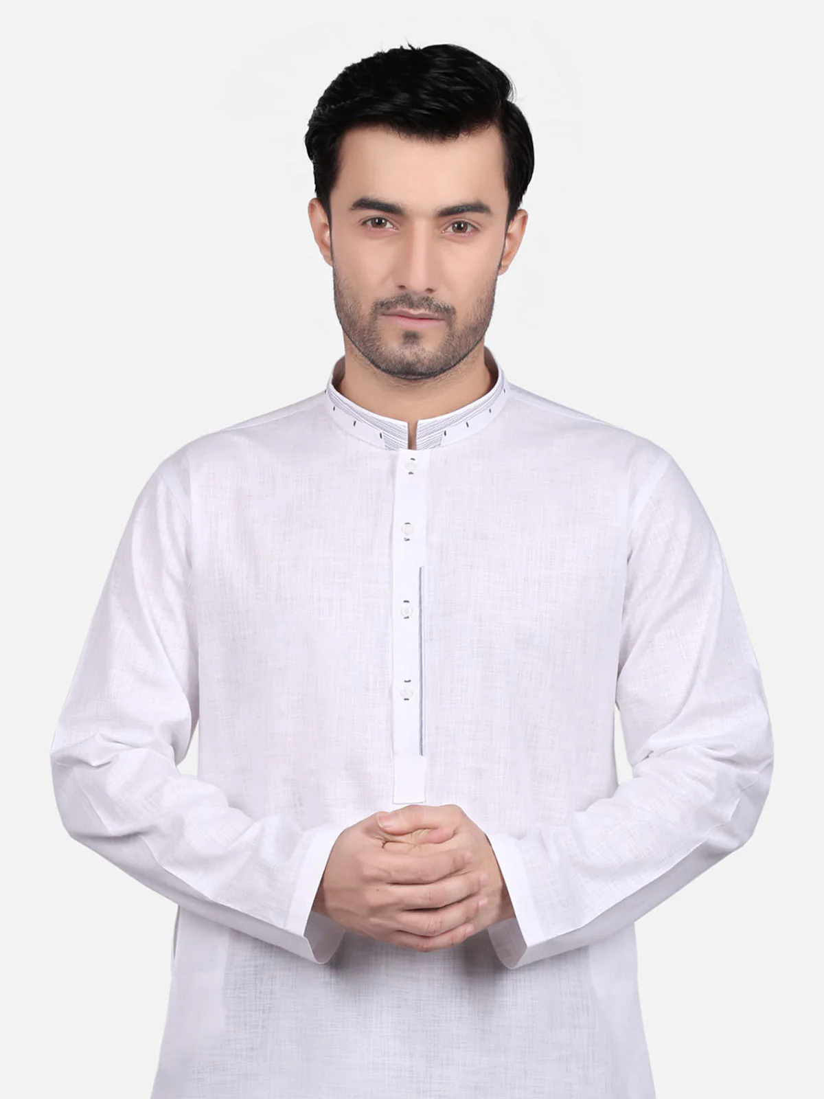 Linen Kurta - EMTK18S-9681 - Image 2
