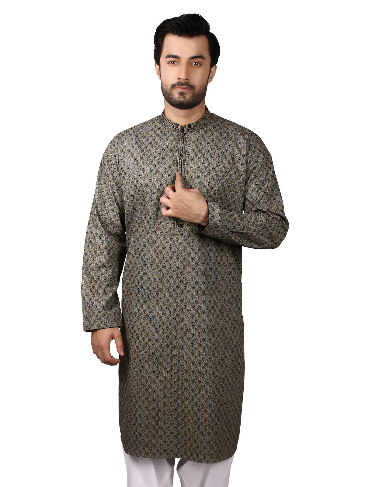 Cotton Kurta - EMTK19S-9804 - Image 3