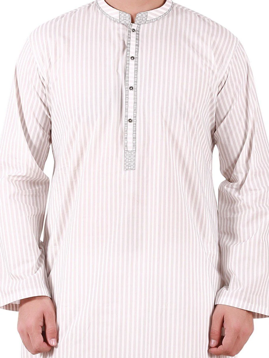 Embroidered Cotton Kurta - EMTK19S-9833 - Image 2
