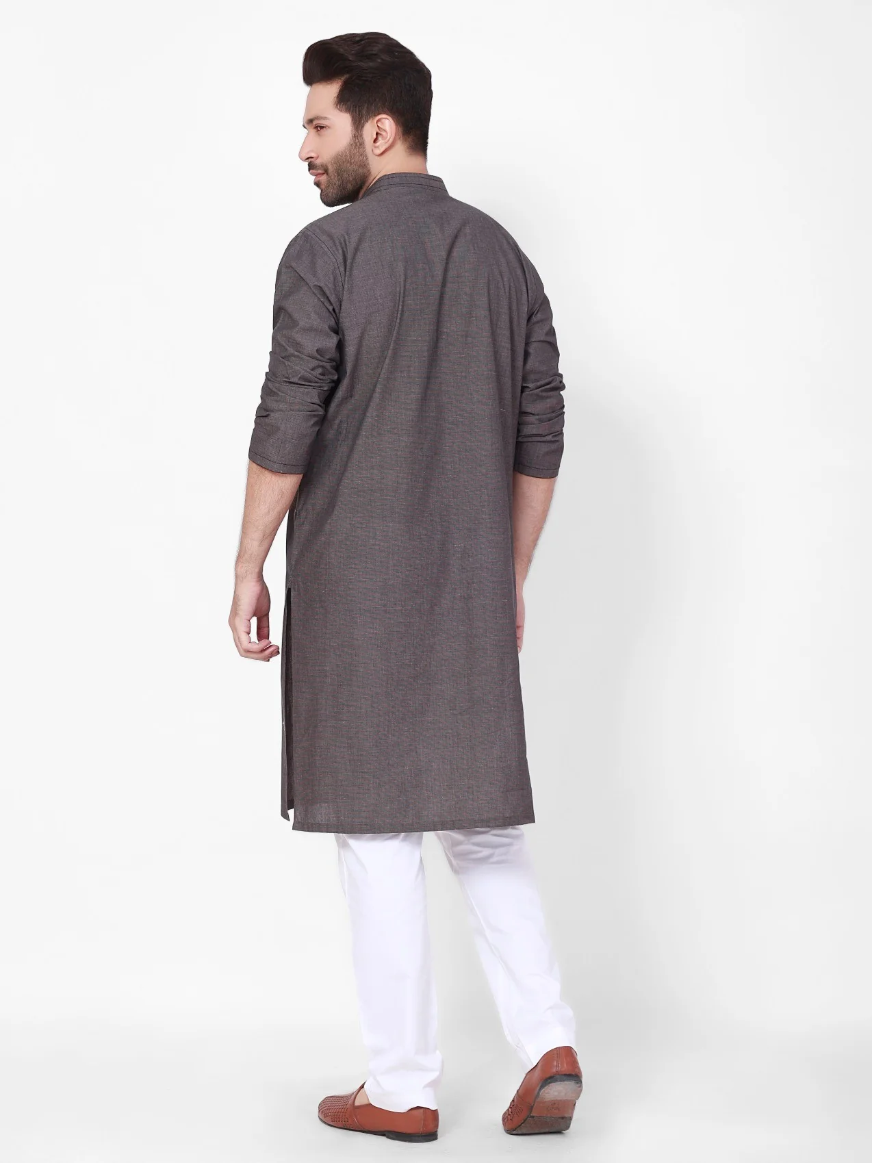 Cotton Kurta - EMTK21S-99104 - Image 3