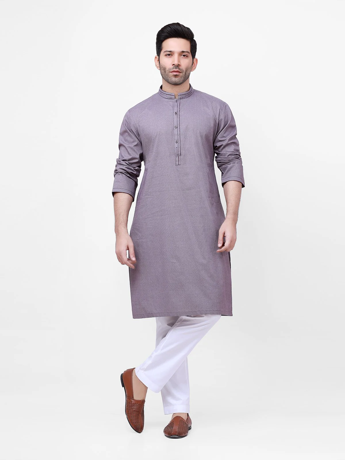 Cotton Kurta - EMTK22S-99175 - Image 5