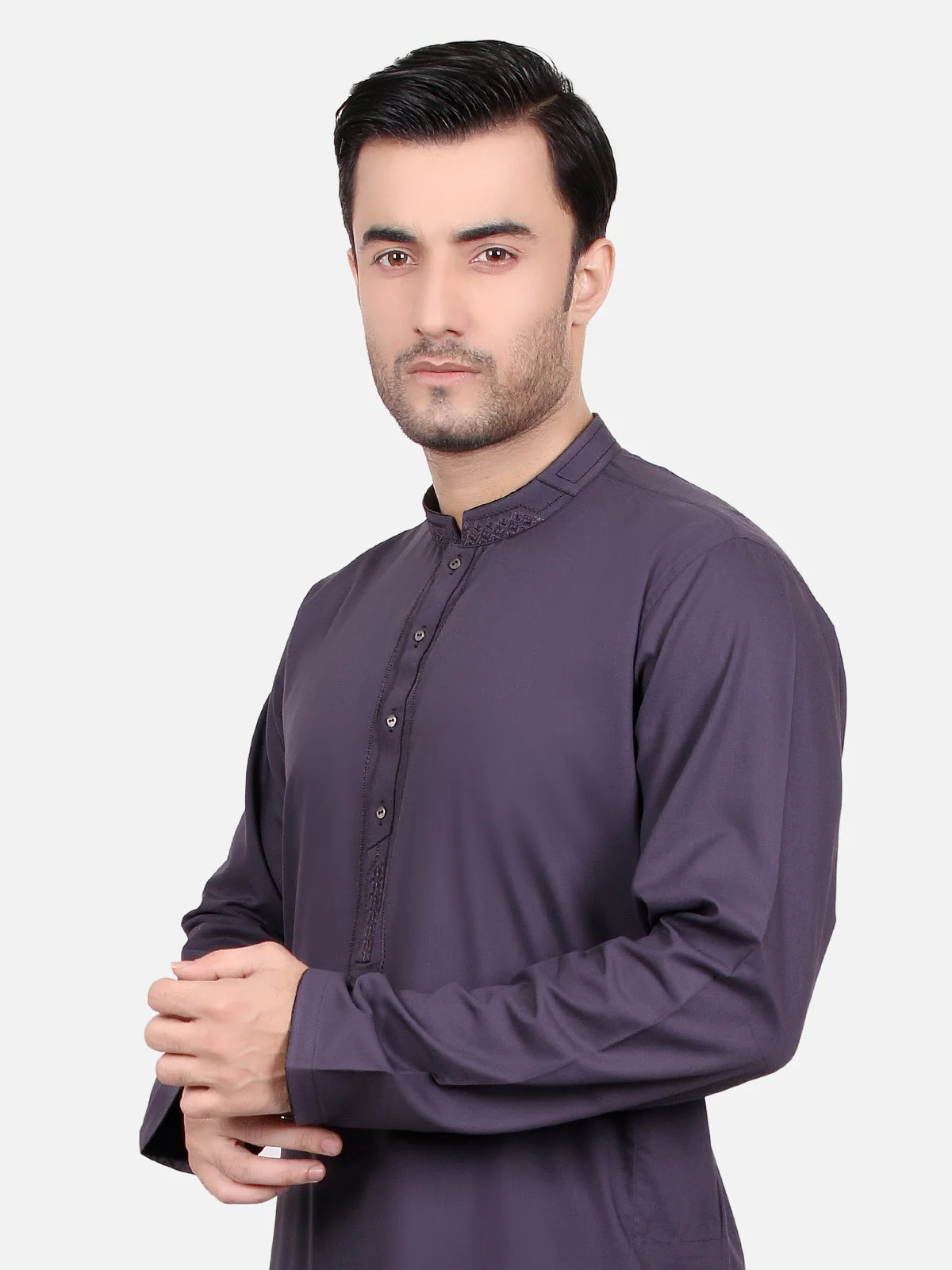 Embroidered Blended Shalwar Kameez - EMTKS18S-40601 - Image 2