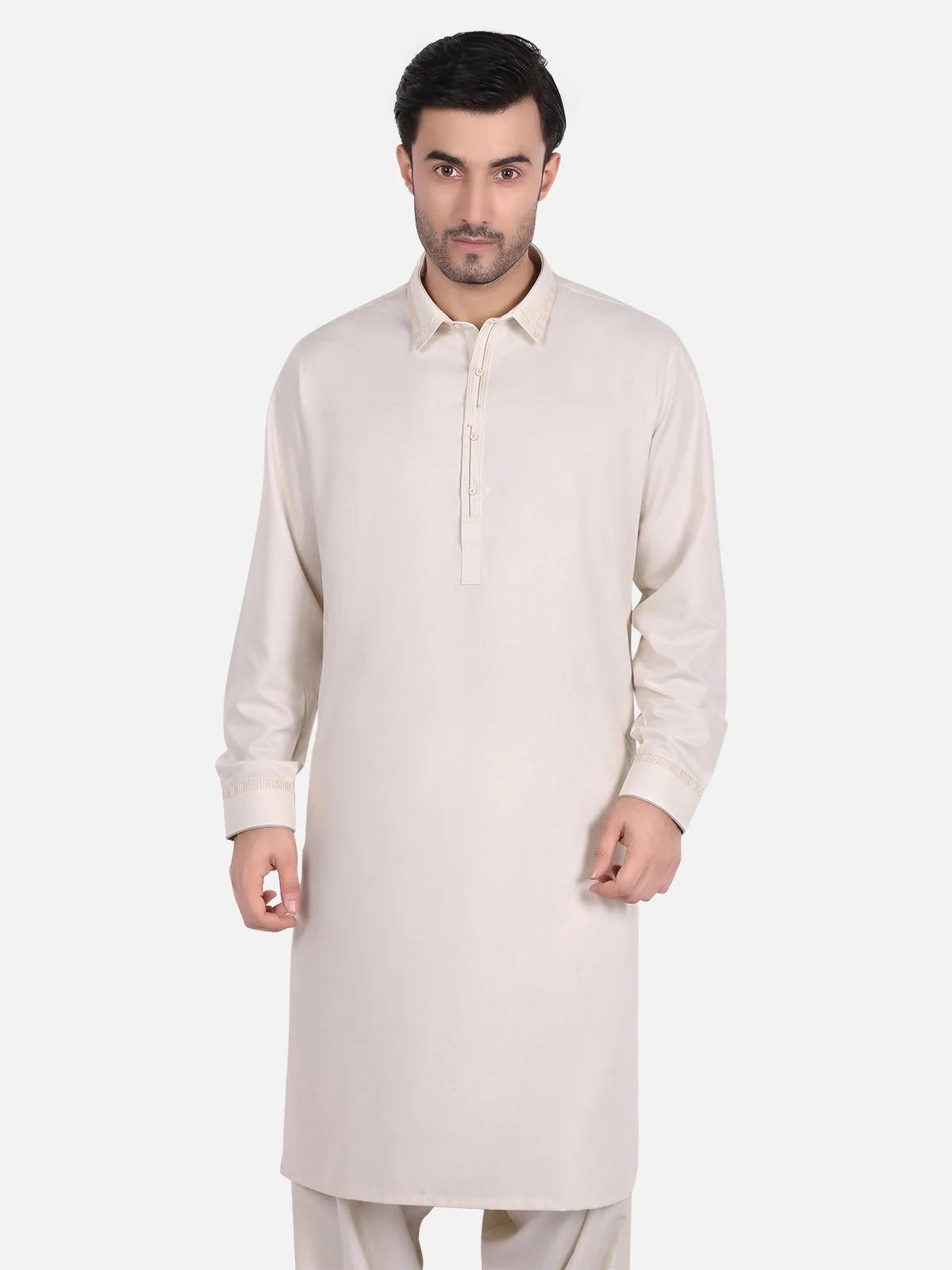 Embroidered Blended Shalwar Kameez - EMTKS18S-40656