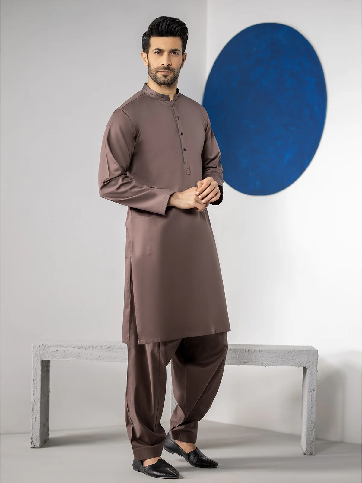 Cotton Shalwar Kameez - EMTKS20-051 - Image 4