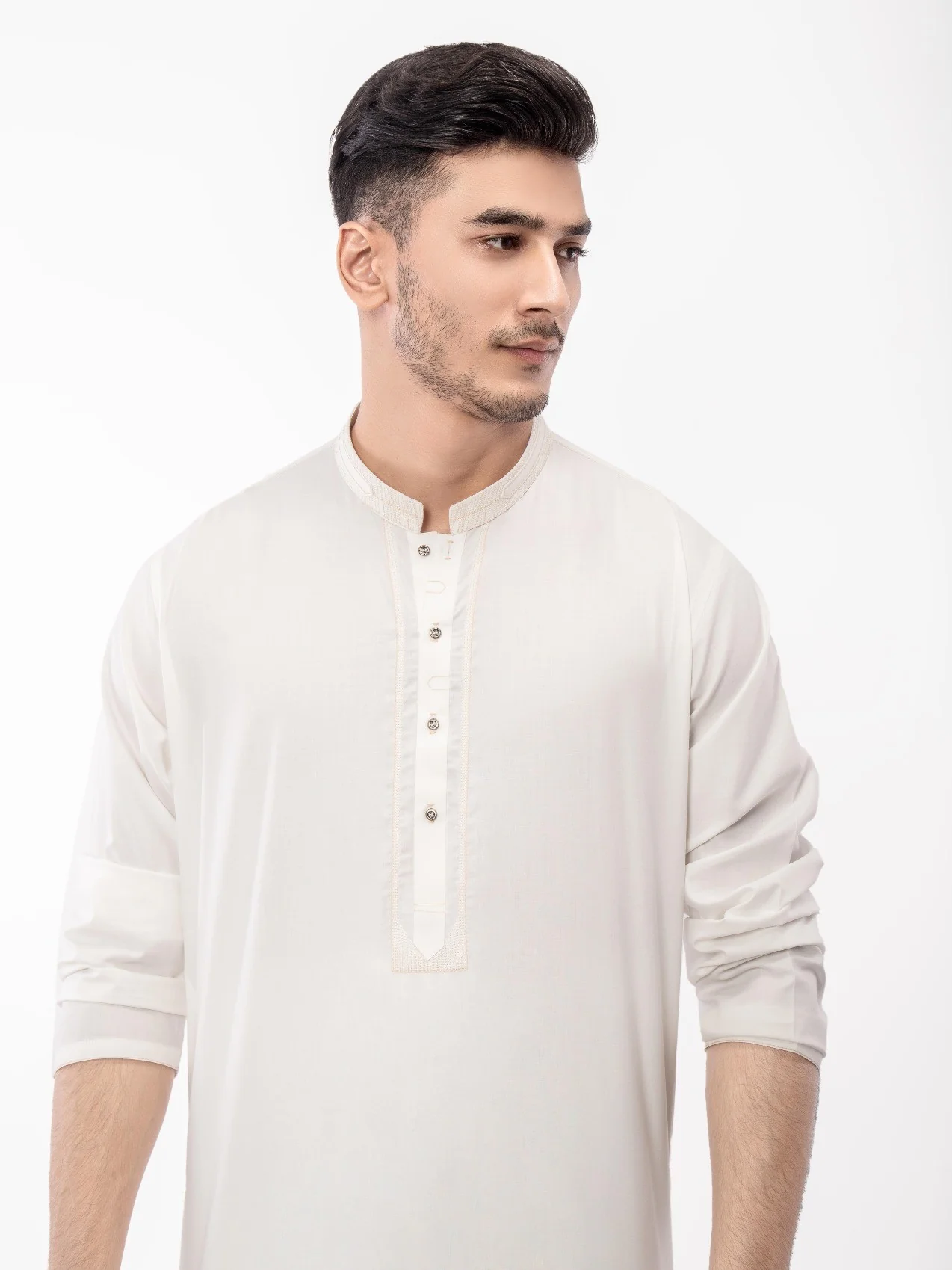 Embroidered Blended Shalwar Kameez - EMTKS21S-40912 - Image 2