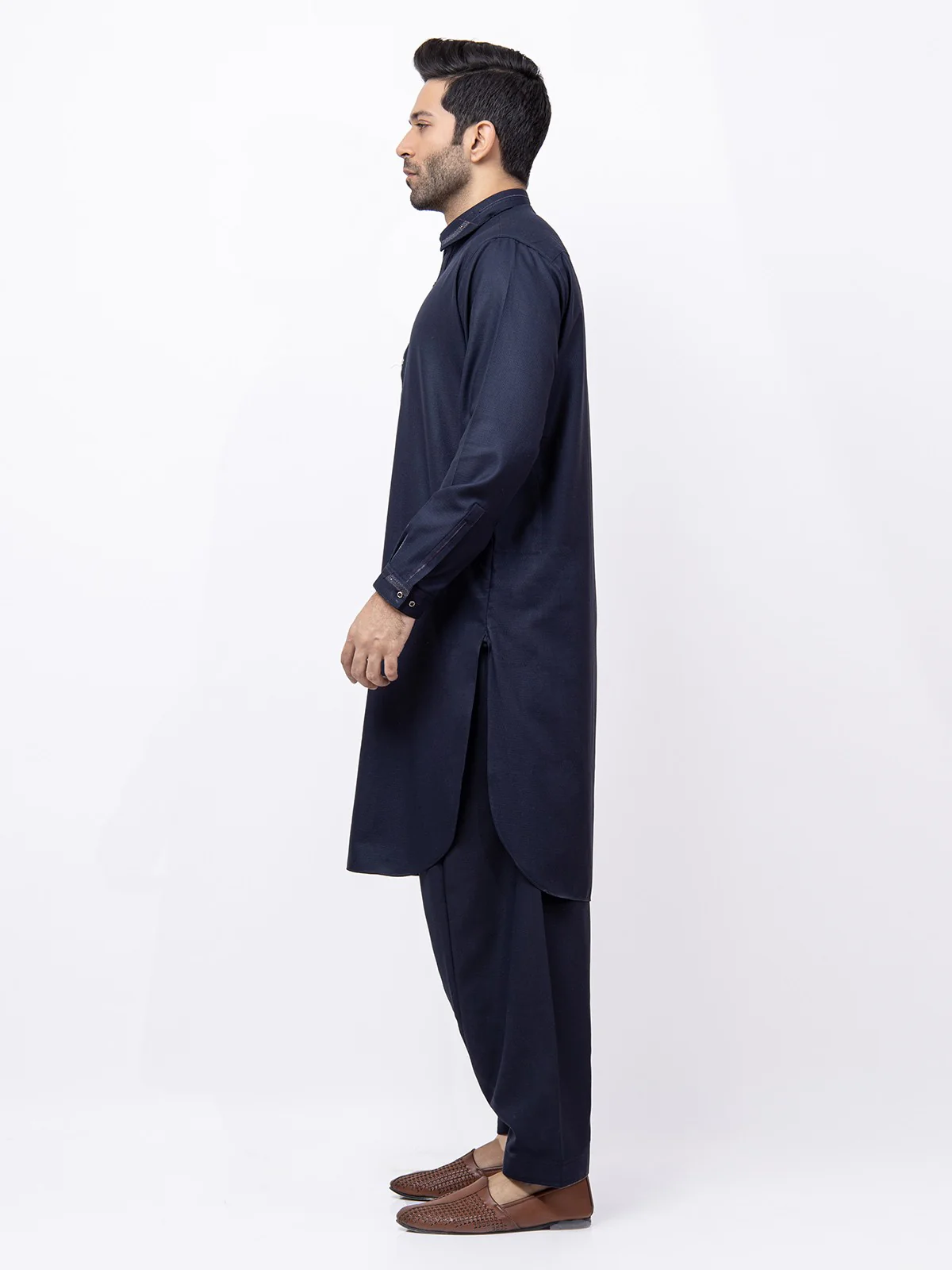 Embroidered Blended Shalwar Kameez - EMTKS21S-40932 - Image 3