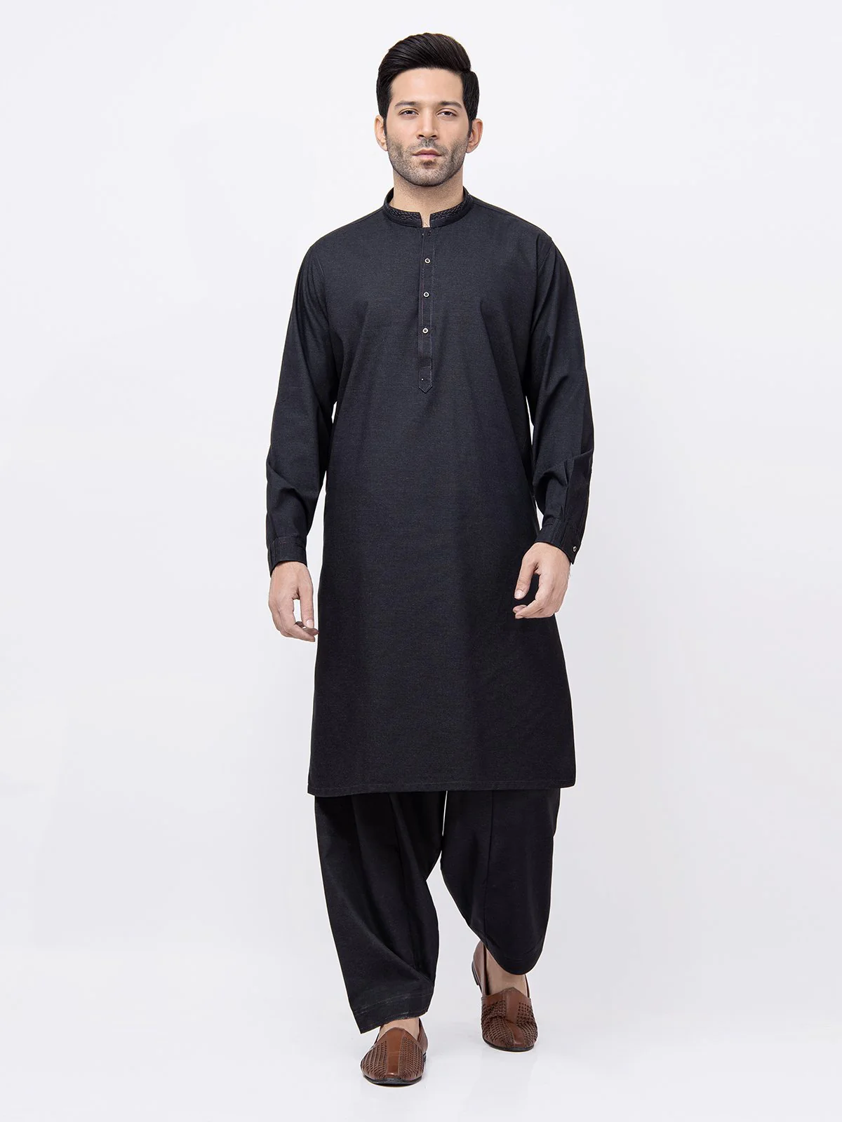 Embroidered Blended Shalwar Kameez - EMTKS21S-40934