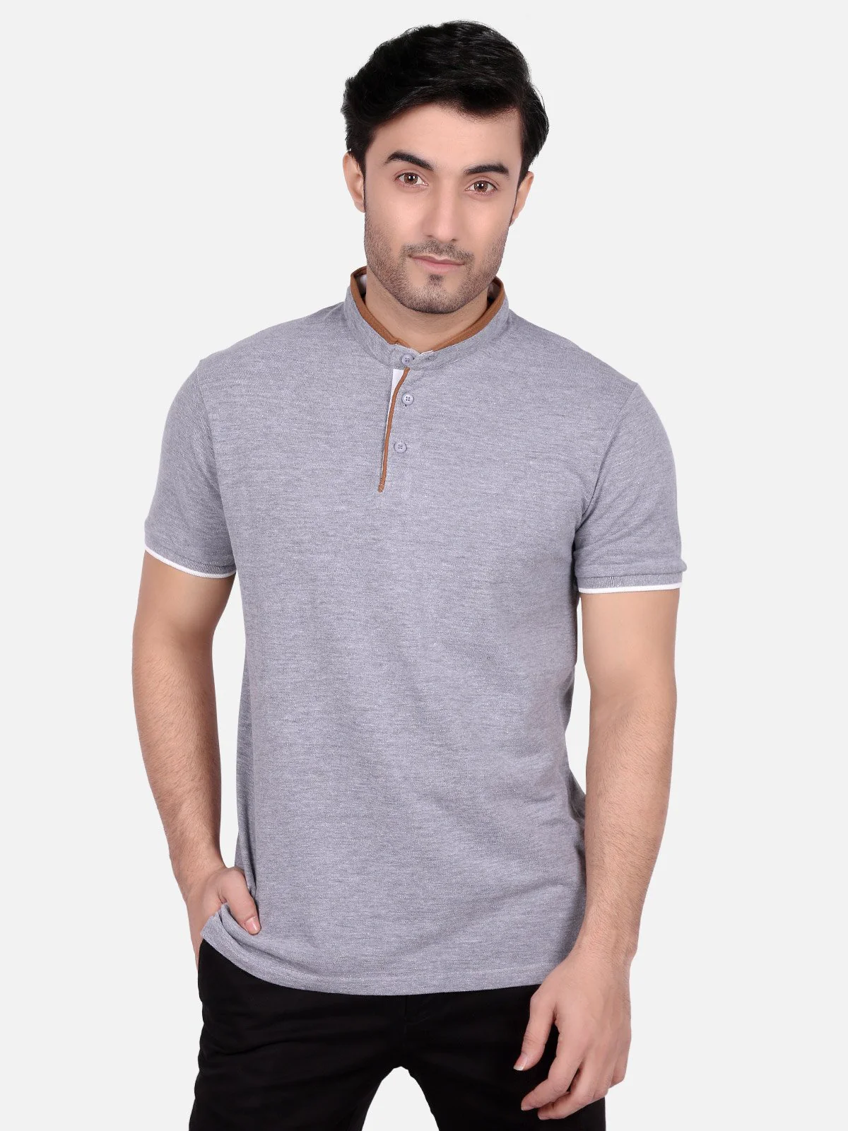 Band Collar Polo - EMTPS18-002