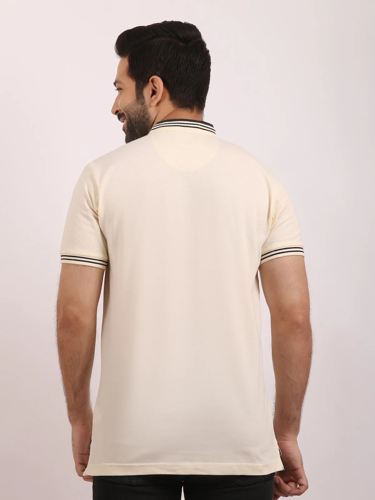 Band Collar Polo - EMTPS20-010 - Image 3