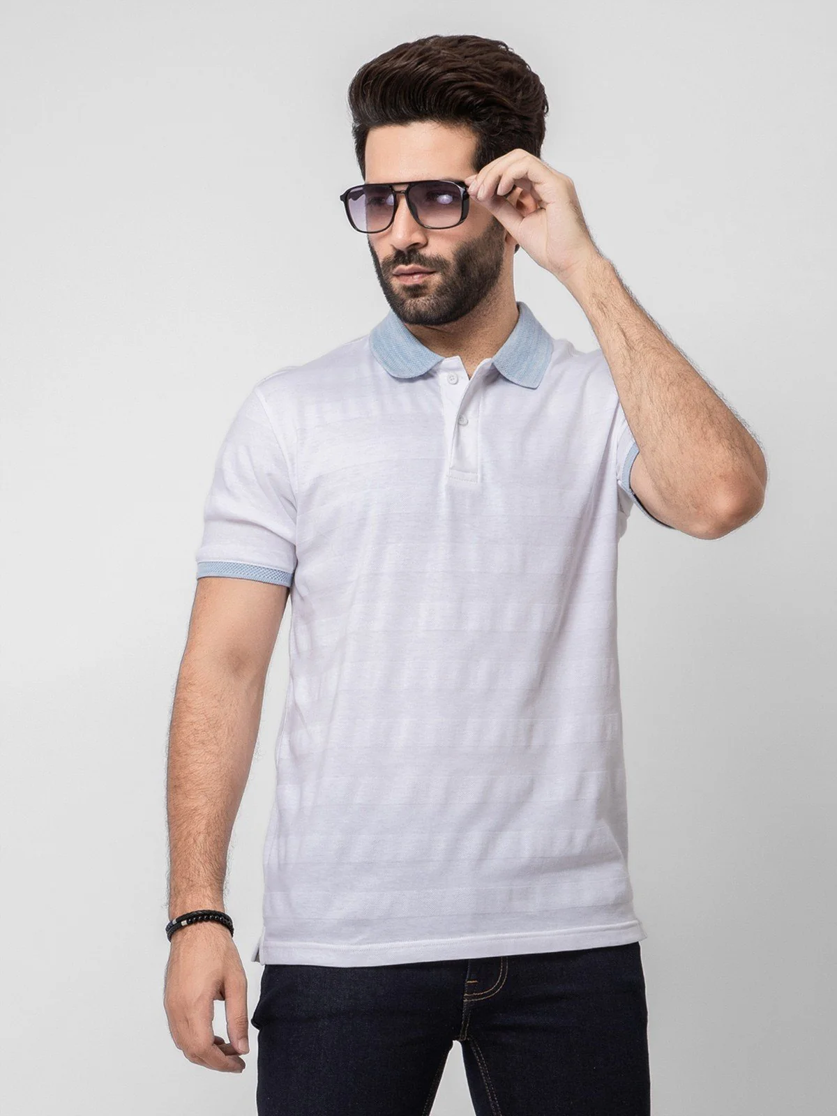 Textured Polo - EMTPS21-004