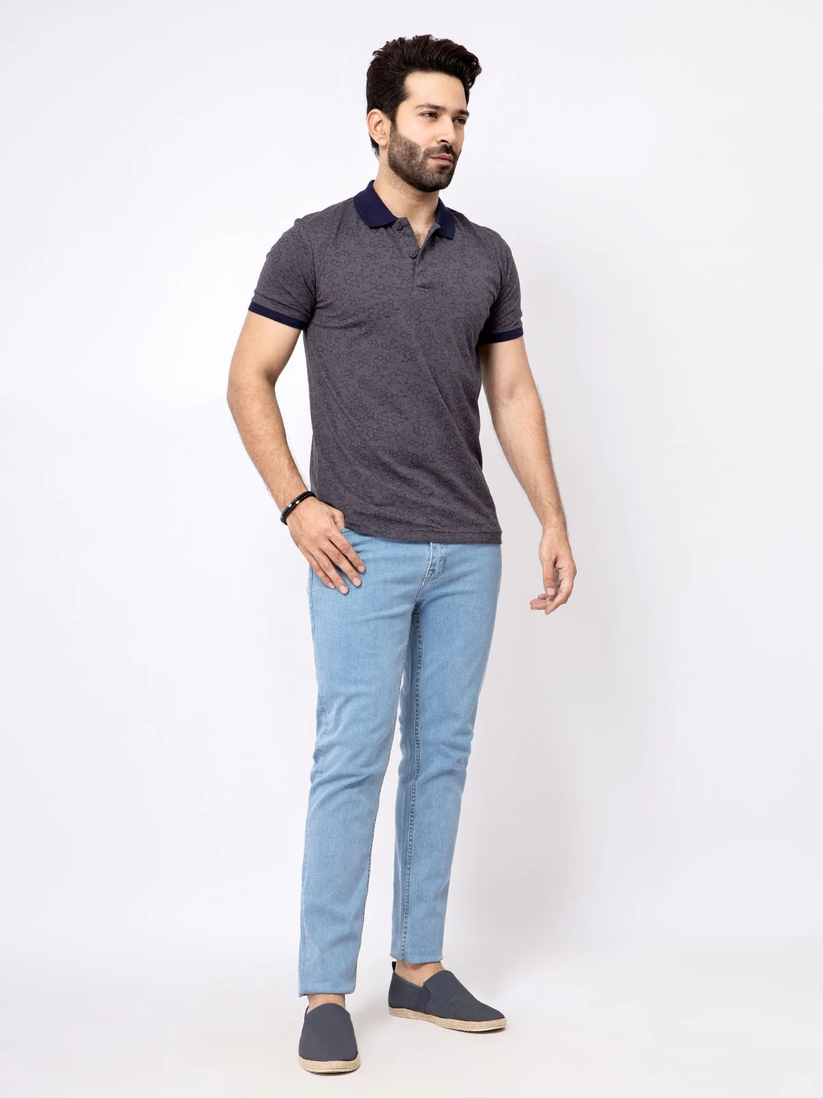 Printed Polo - EMTPS21-008