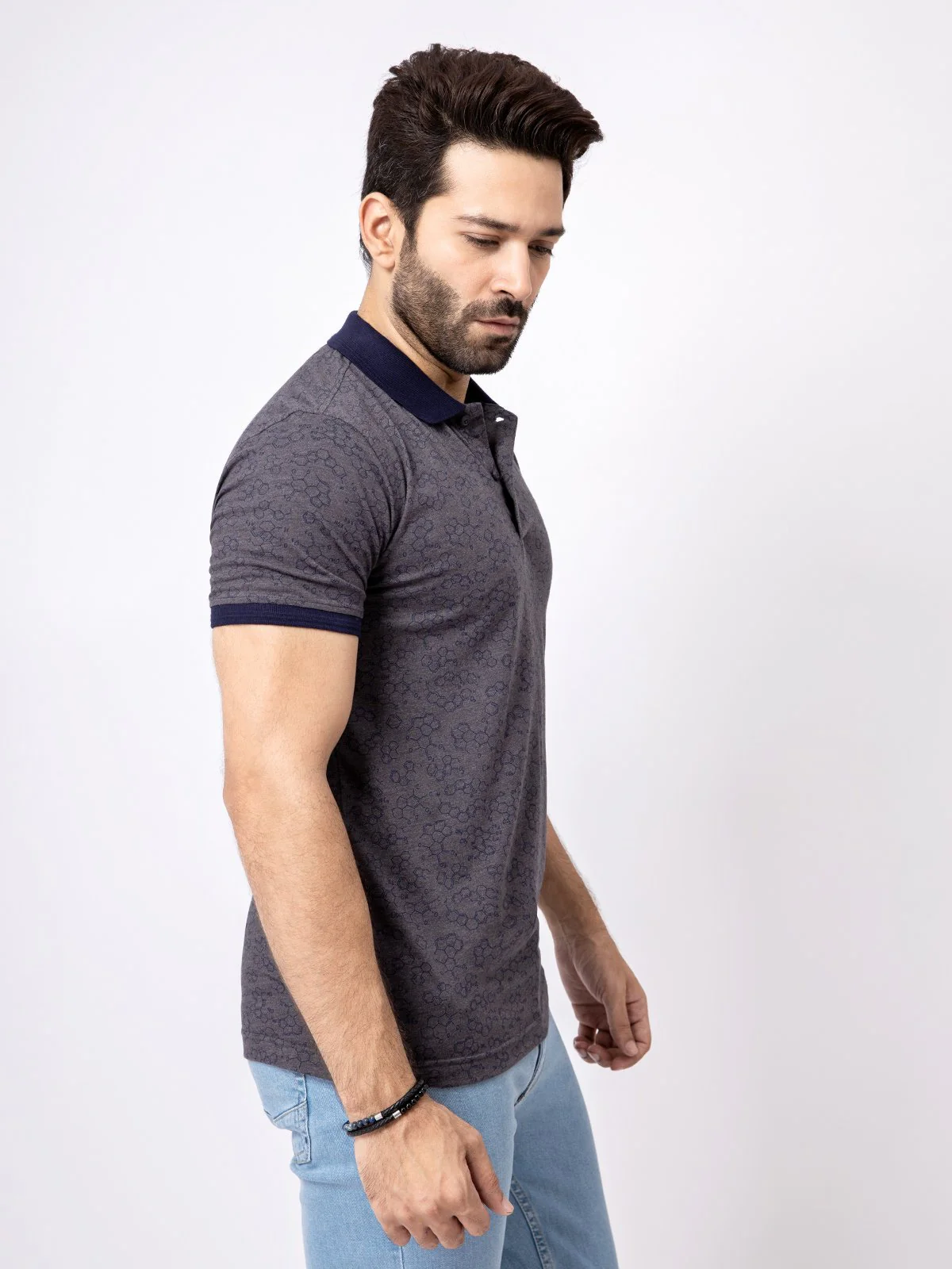 Printed Polo - EMTPS21-008 - Image 2