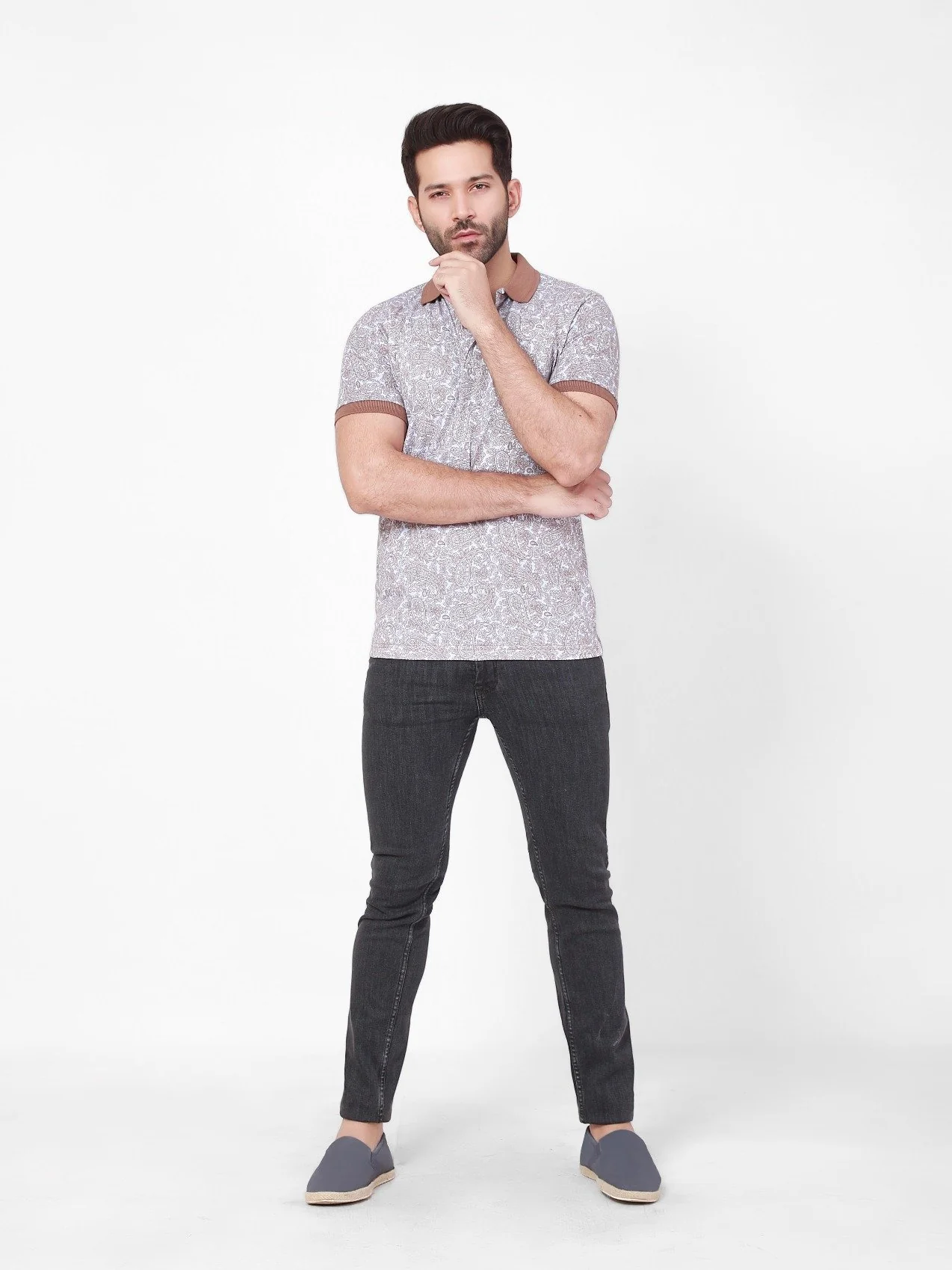Printed Polo - EMTPS21-026 - Image 3