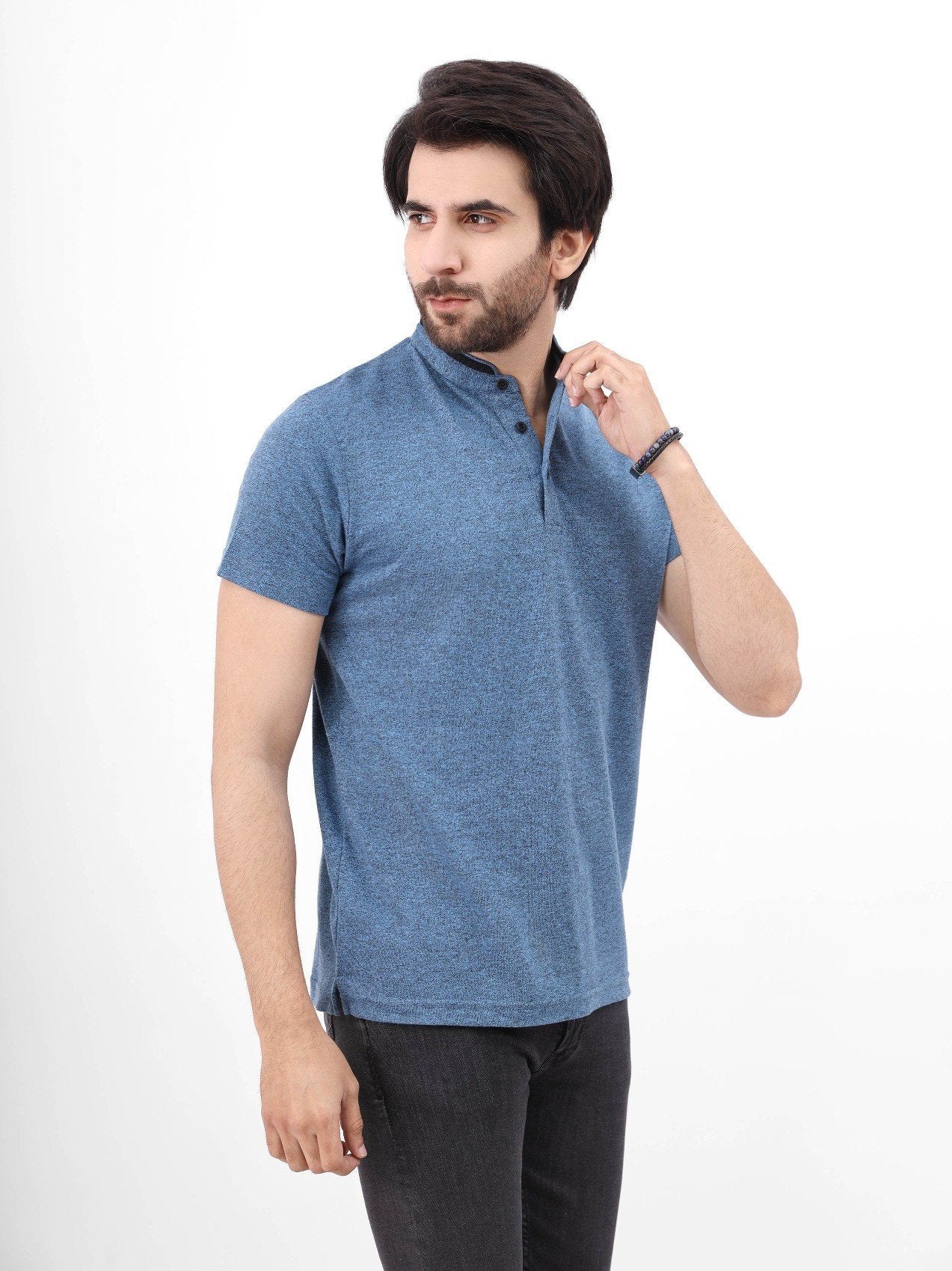 Textured Polo - EMTPS21-047 - Image 2