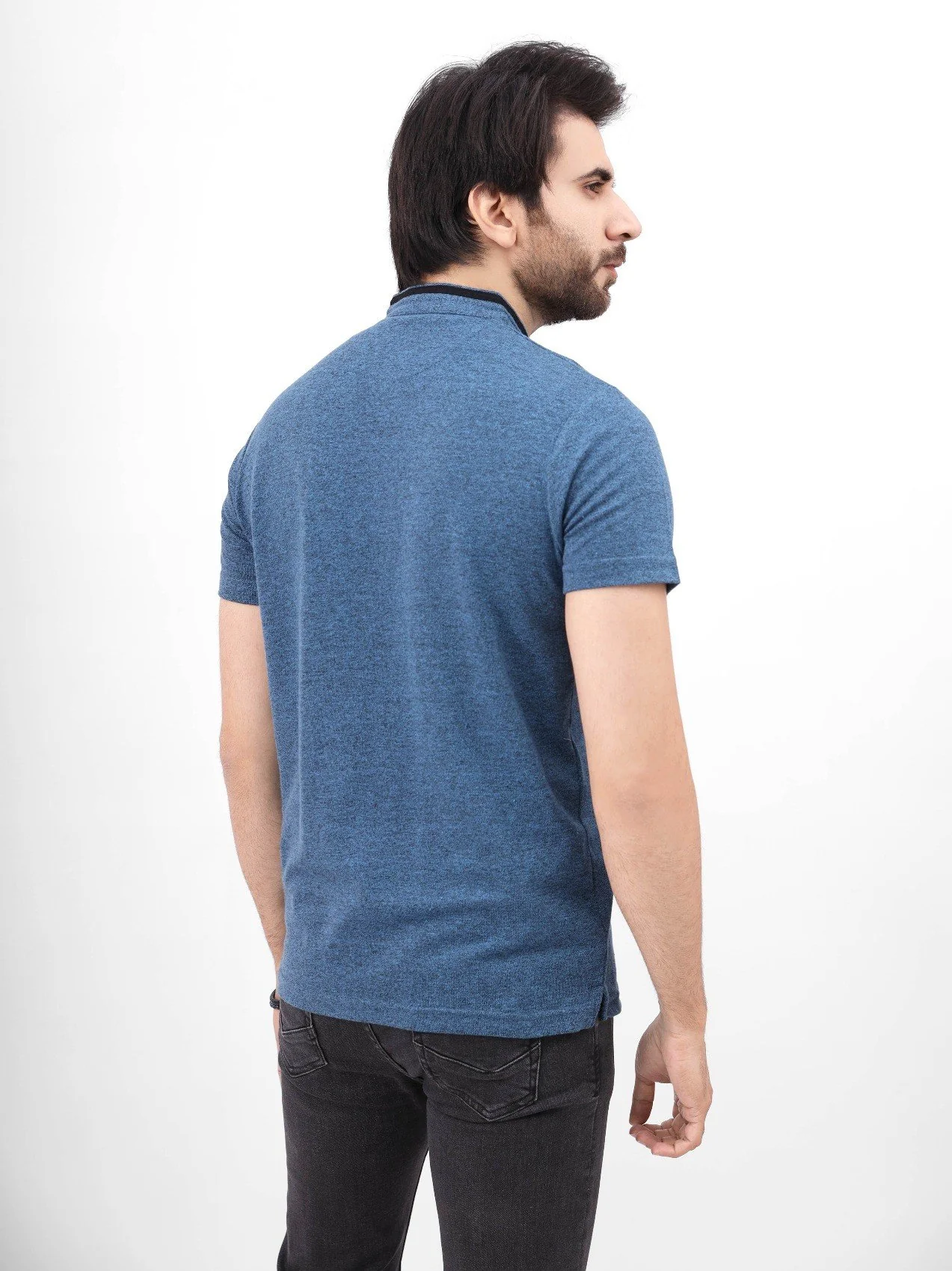 Textured Polo - EMTPS21-047 - Image 3