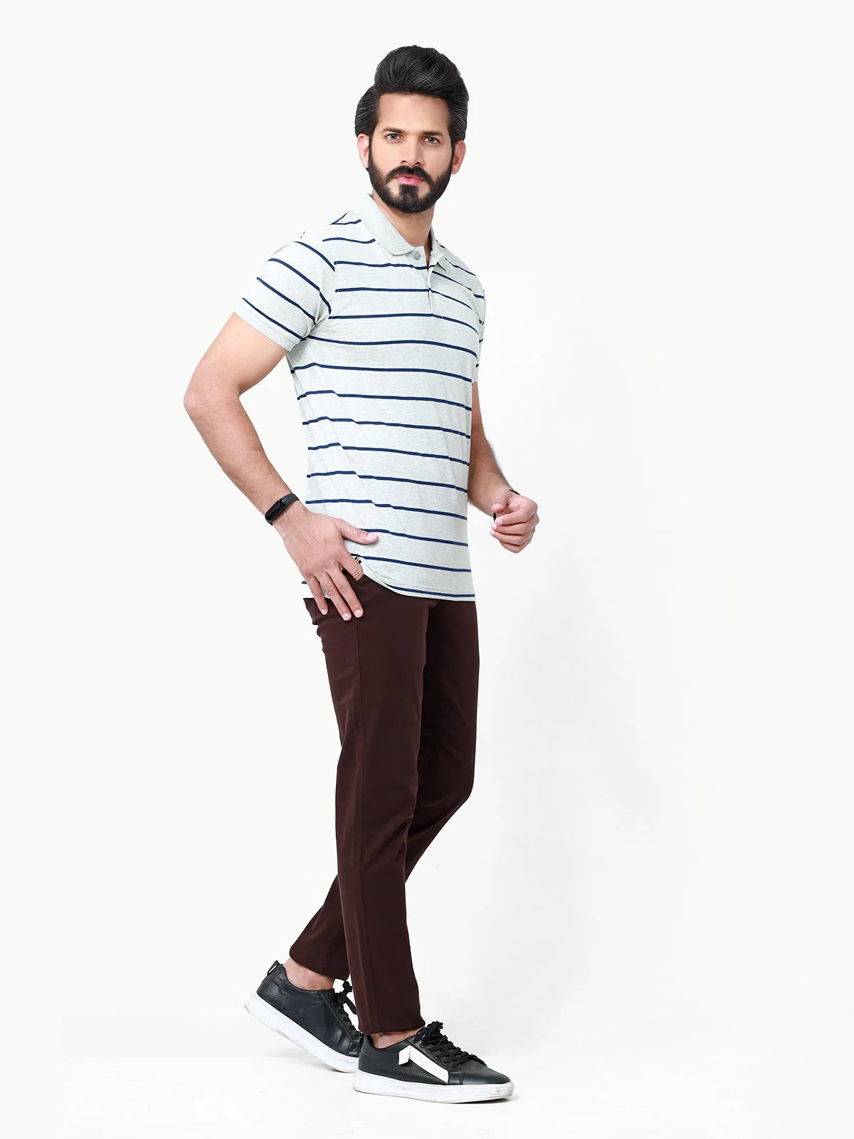 Striped Polo - EMTPS22-015 - Image 2