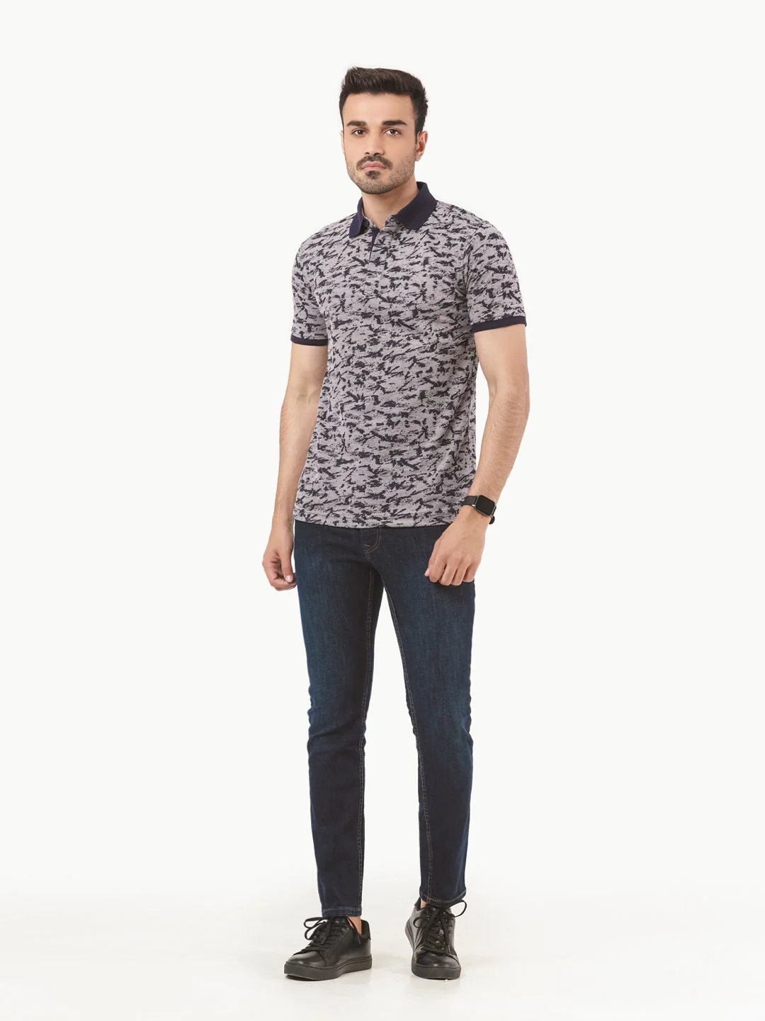 Printed Polo - EMTPS22-024 - Image 2