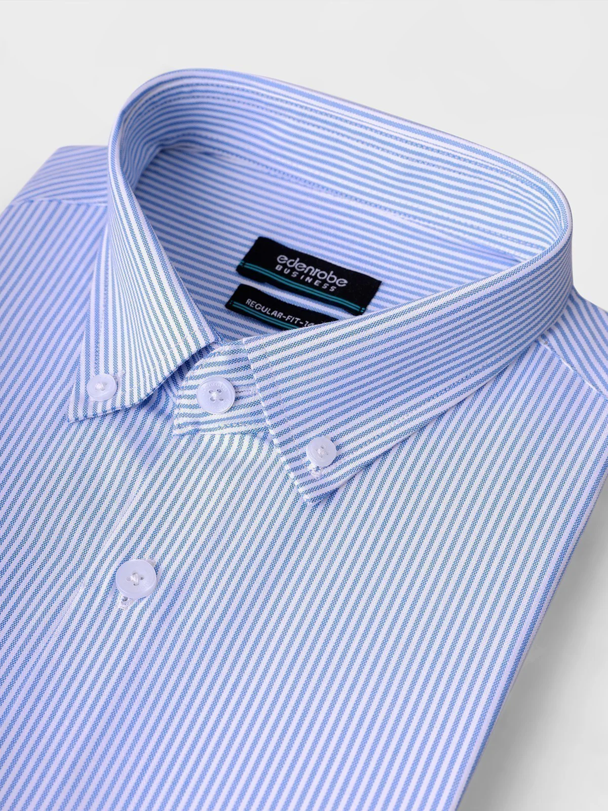 Business Striped Shirt - EMTSB21-007 - Image 4