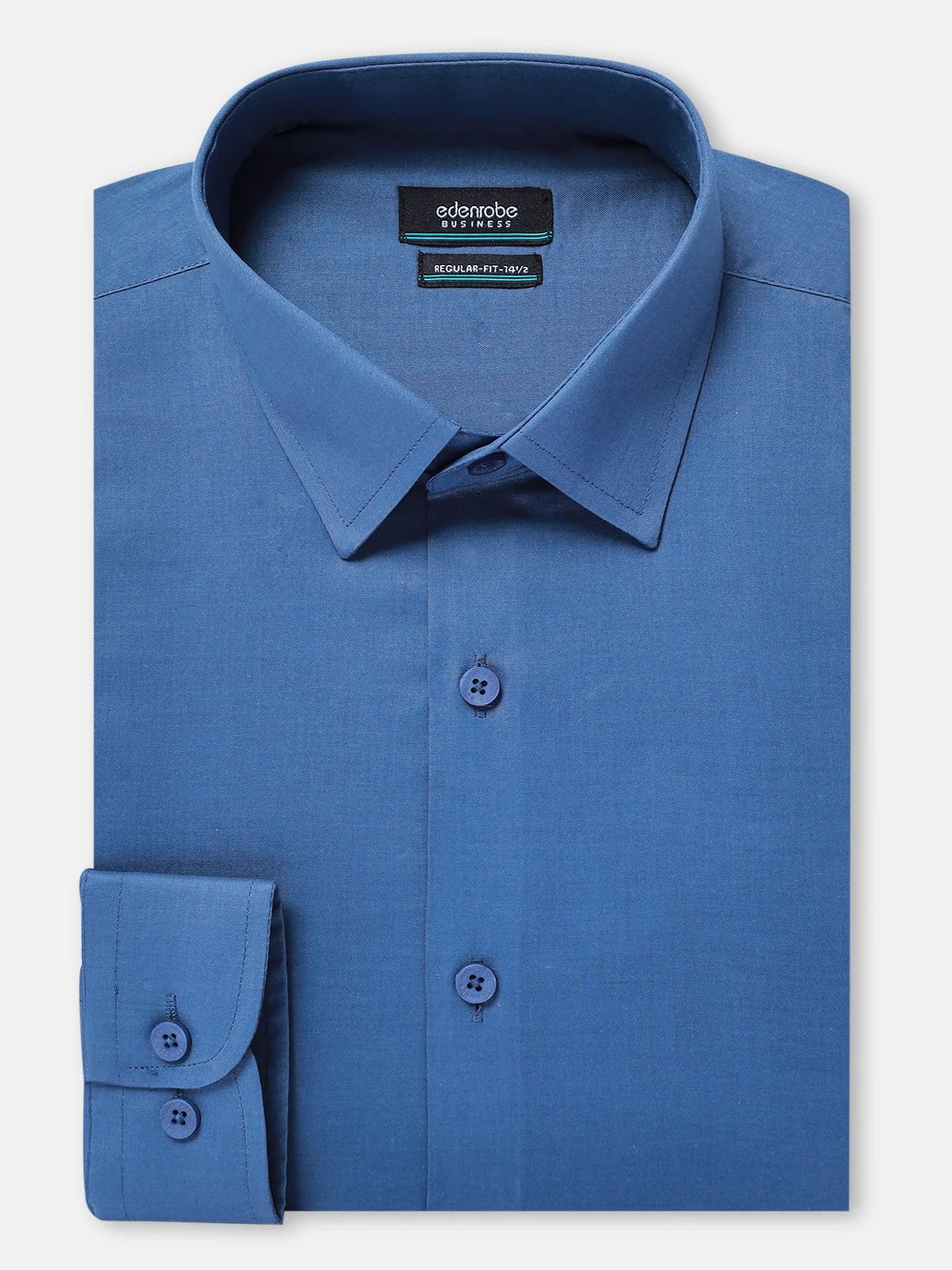 Business Solid Shirt - EMTSB21-053