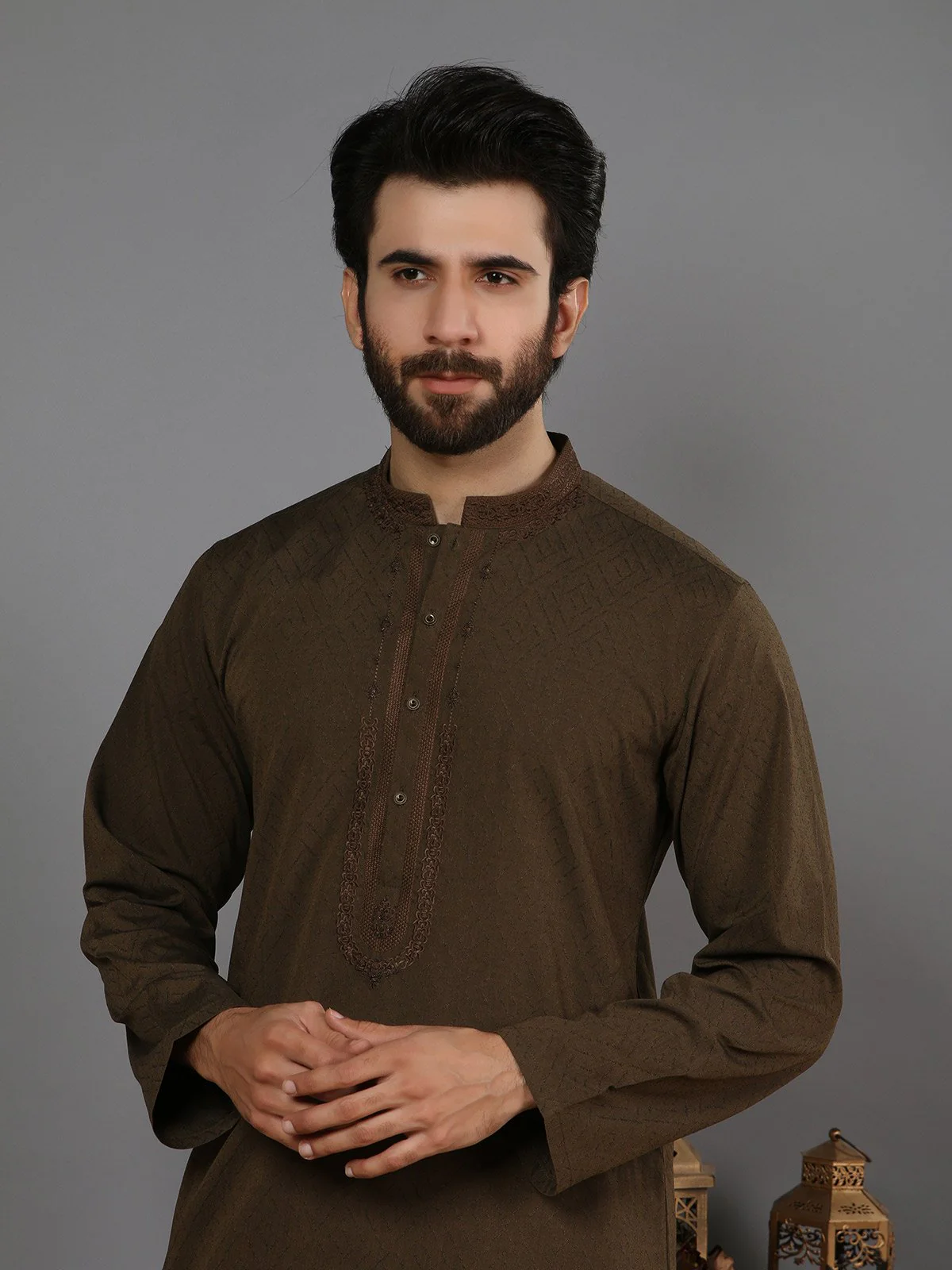 Embroidered Viscose Shalwar Kameez - EMTSC19-039 - Image 2